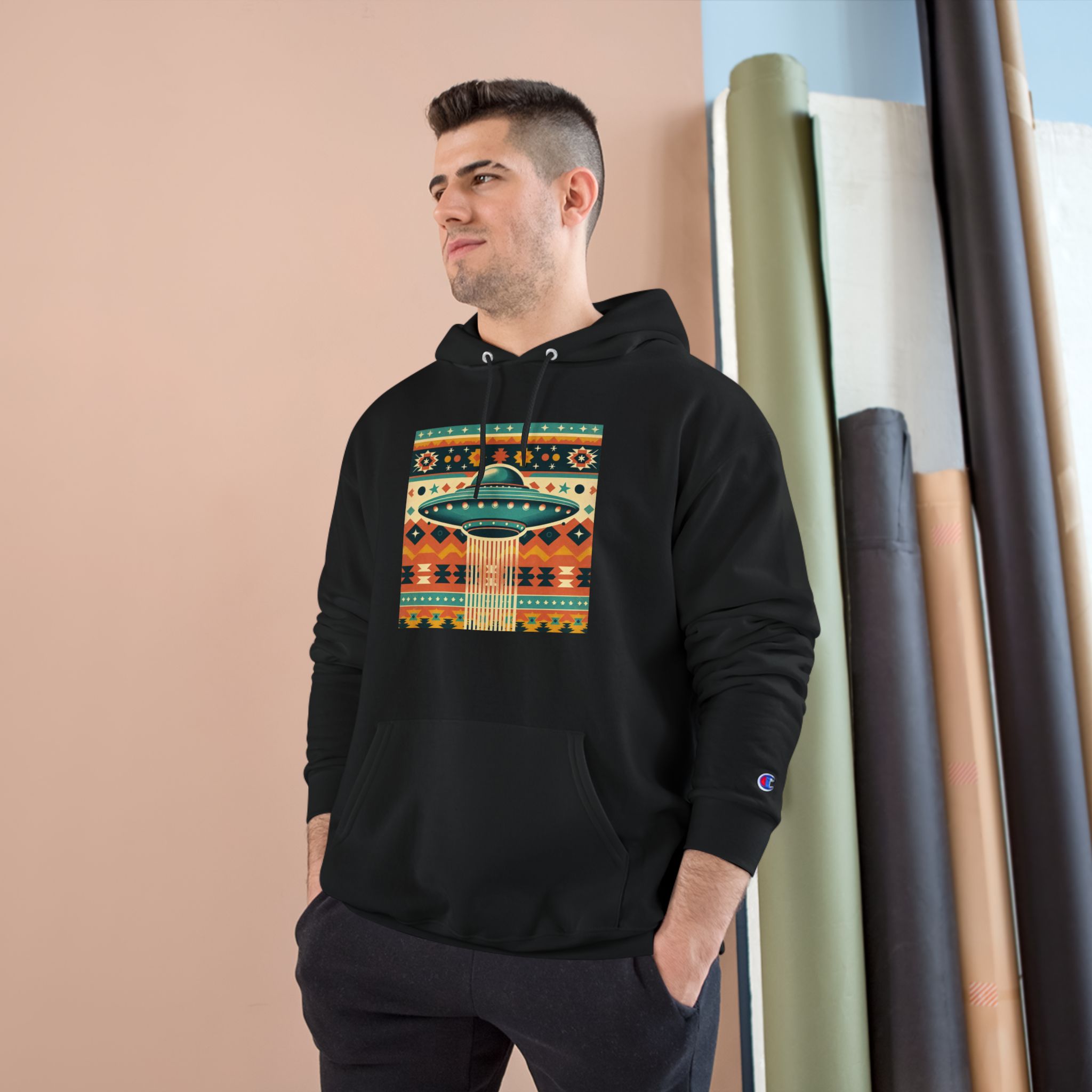 Zephyr Starshadow Hoodie — Mustard Bands - Image 3