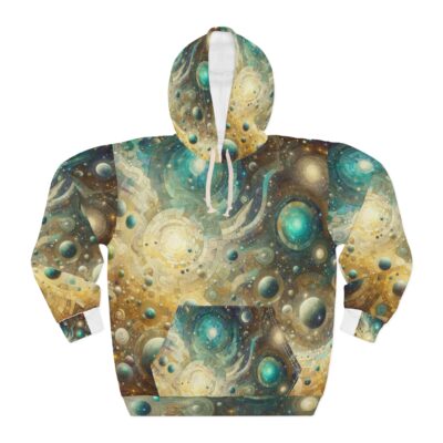 Turquoise UFO Hoodie — Bronze Deep