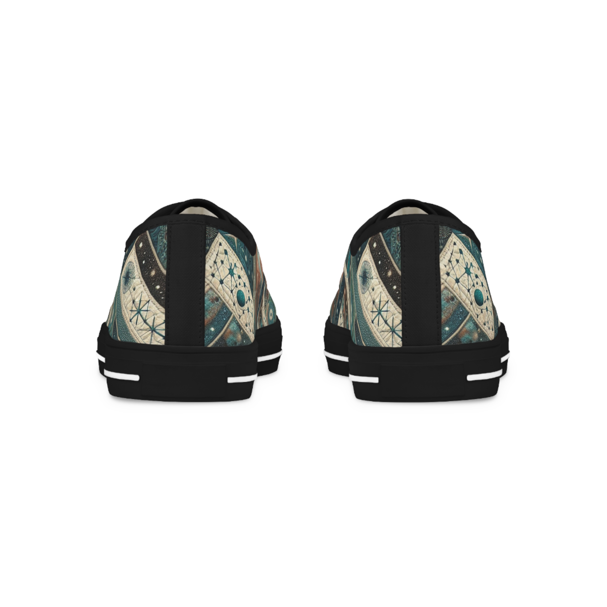 Zirconia Turquoisian Sneakers — Tan Weave - Image 7