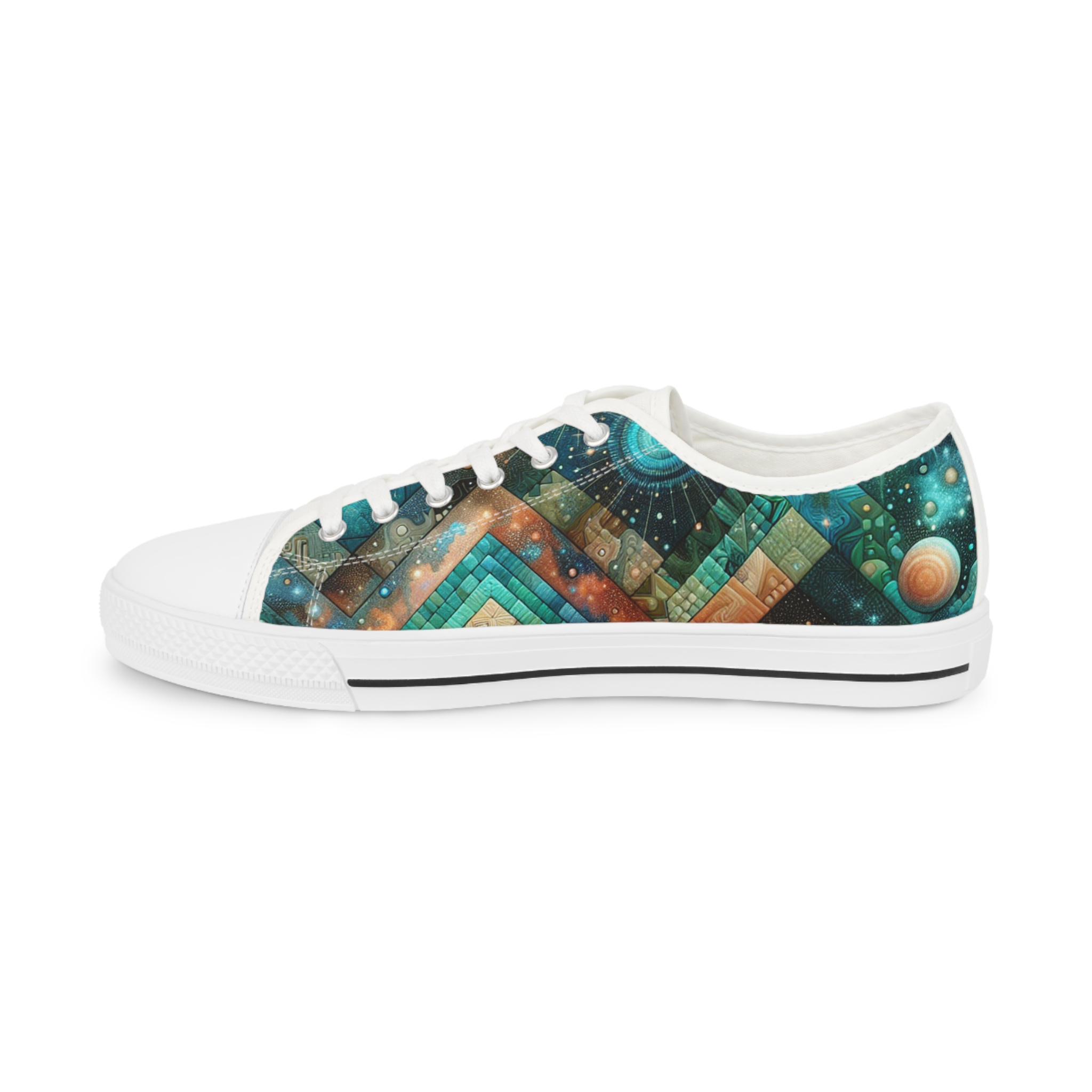Zirconia Turquesa - Men's Lowtop Sneakers - Image 4