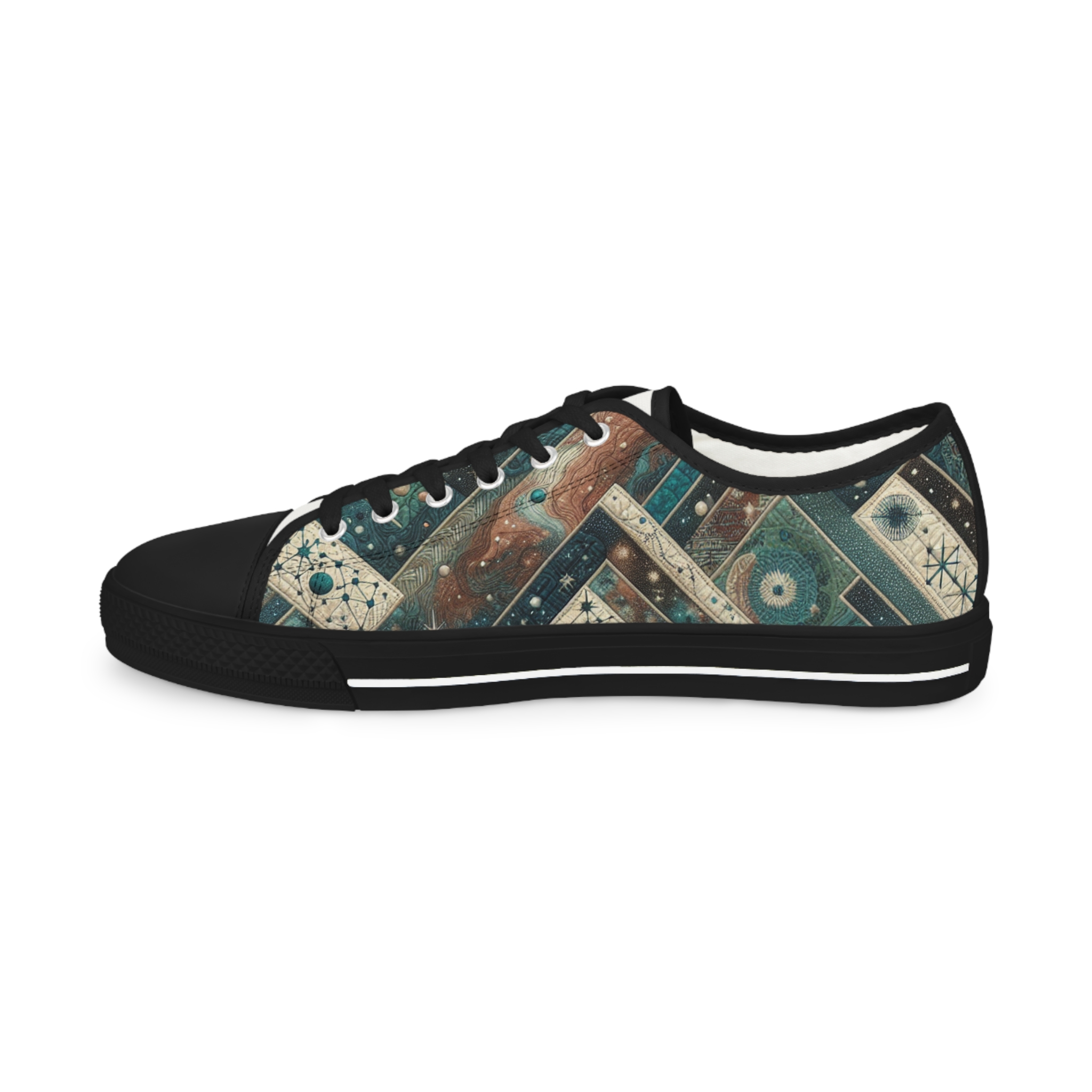 Zirconia Turquoisian Sneakers — Tan Weave - Image 8