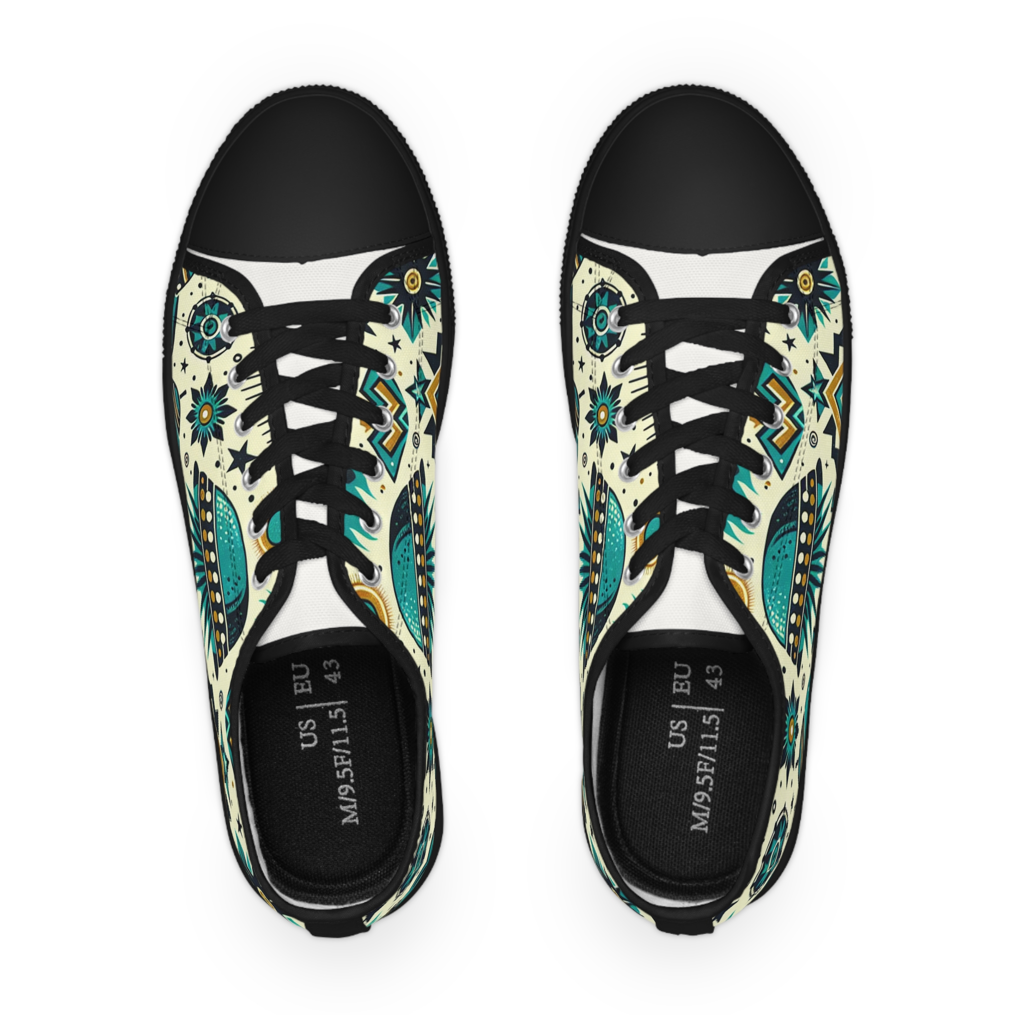 Zirconia Turquoiseon - Men's Lowtop Sneakers - Image 2