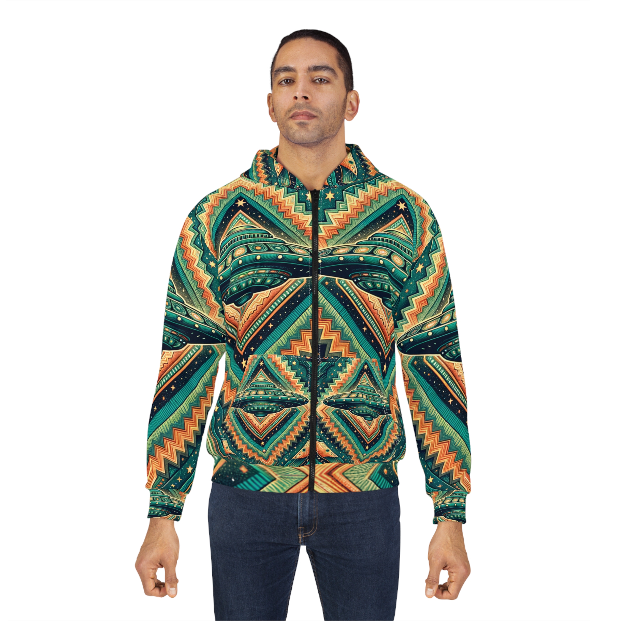 Zara Stardust Zip Hoodie — Diamond Blaze - Image 4