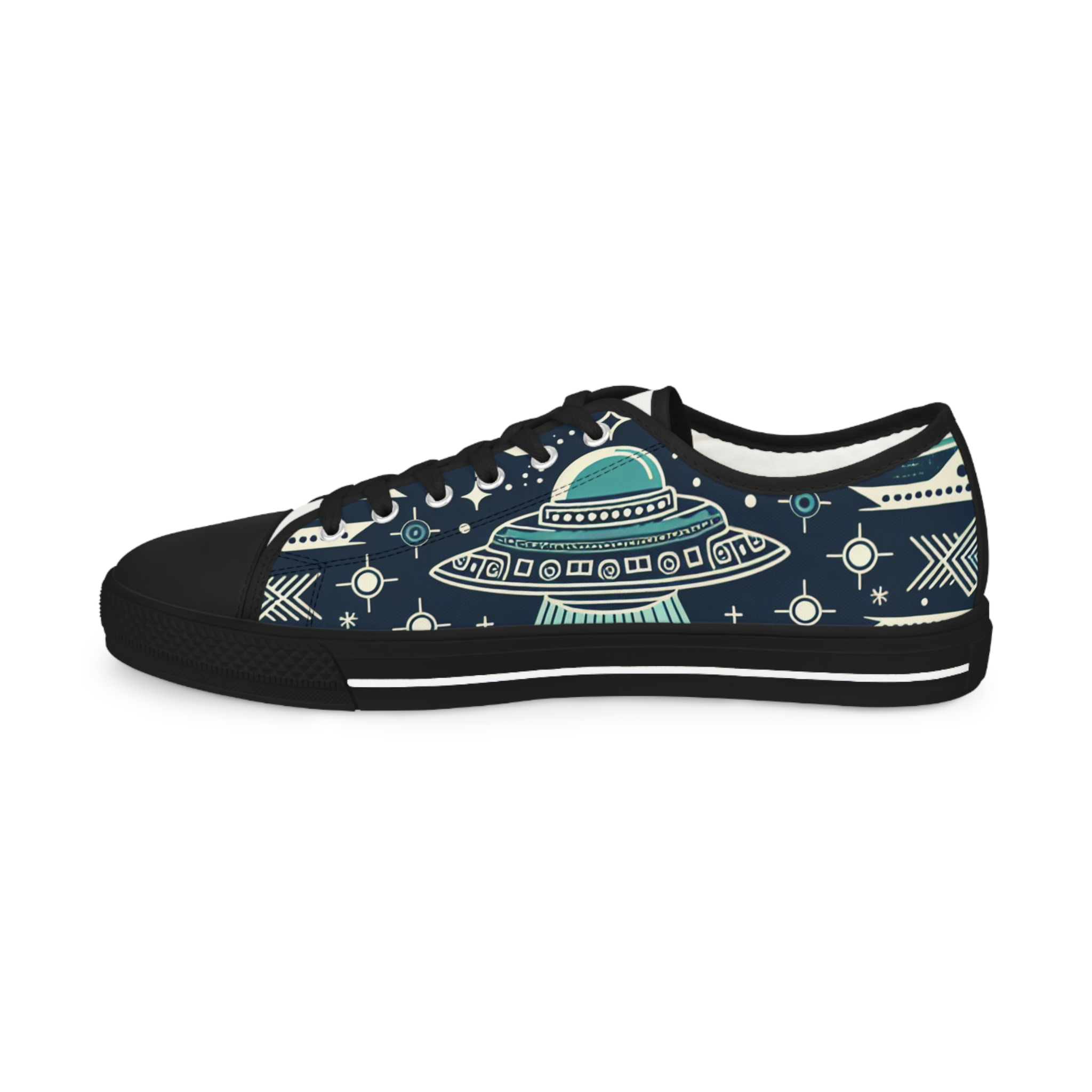 Turquoisa Glacticus - Men's Lowtop Sneakers - Image 4