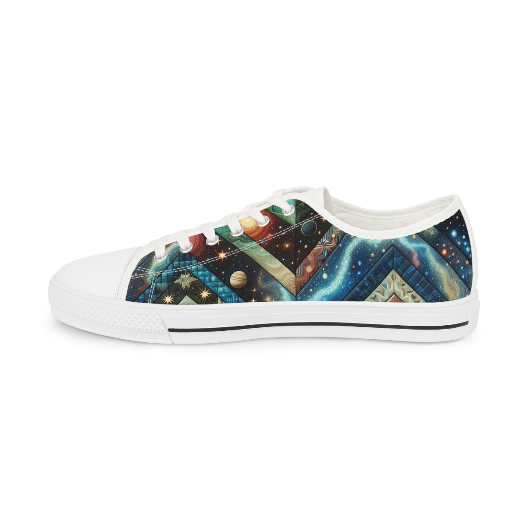 Turq Xenonite - Men's Lowtop Sneakers - Image 4