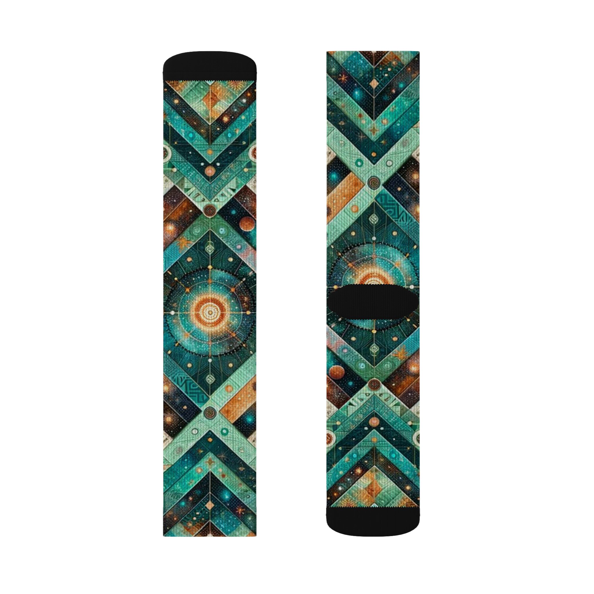 Zara Stardust Socks — Patch Squares - Image 3
