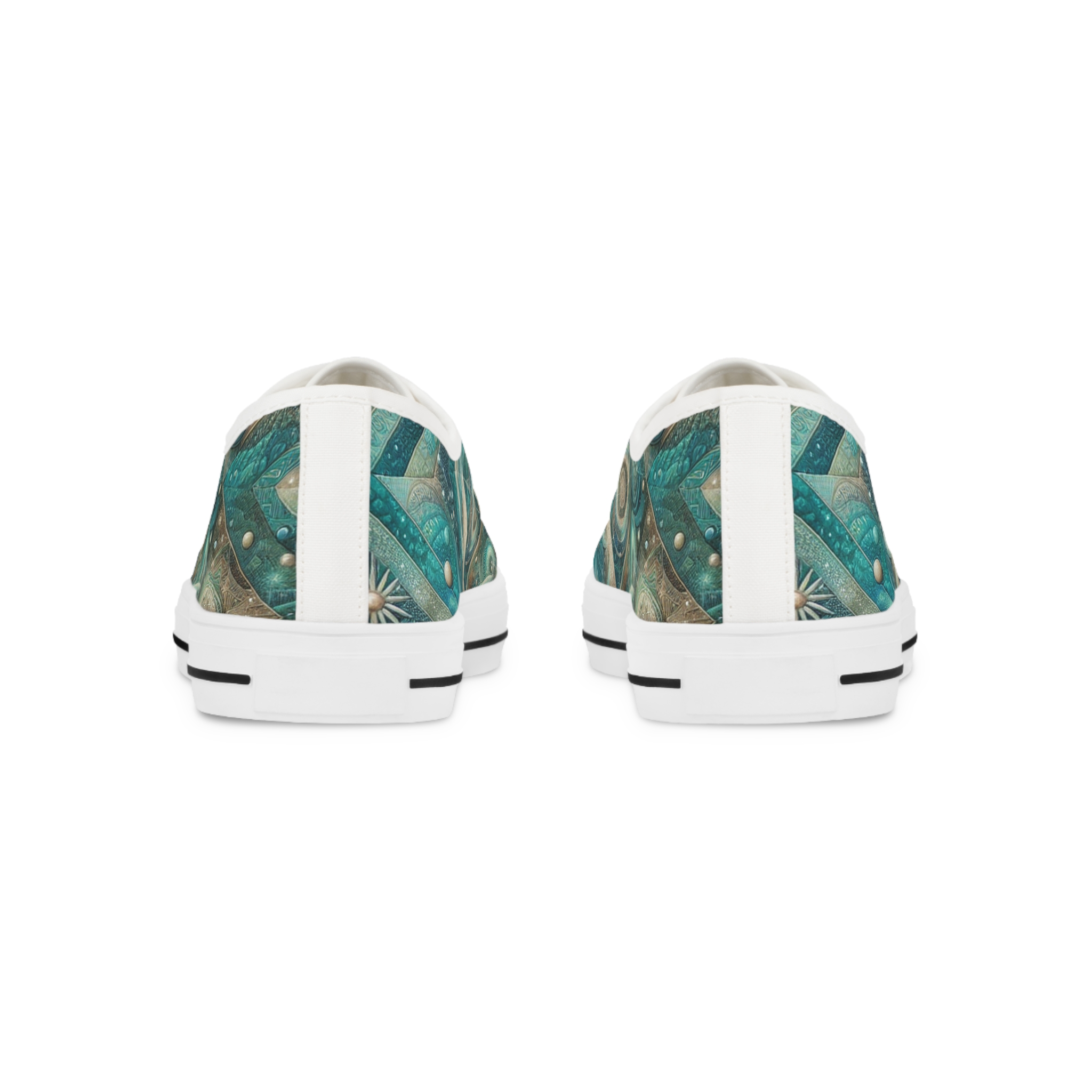 Turq Xenogem Sneakers — Teal Marble - Image 3