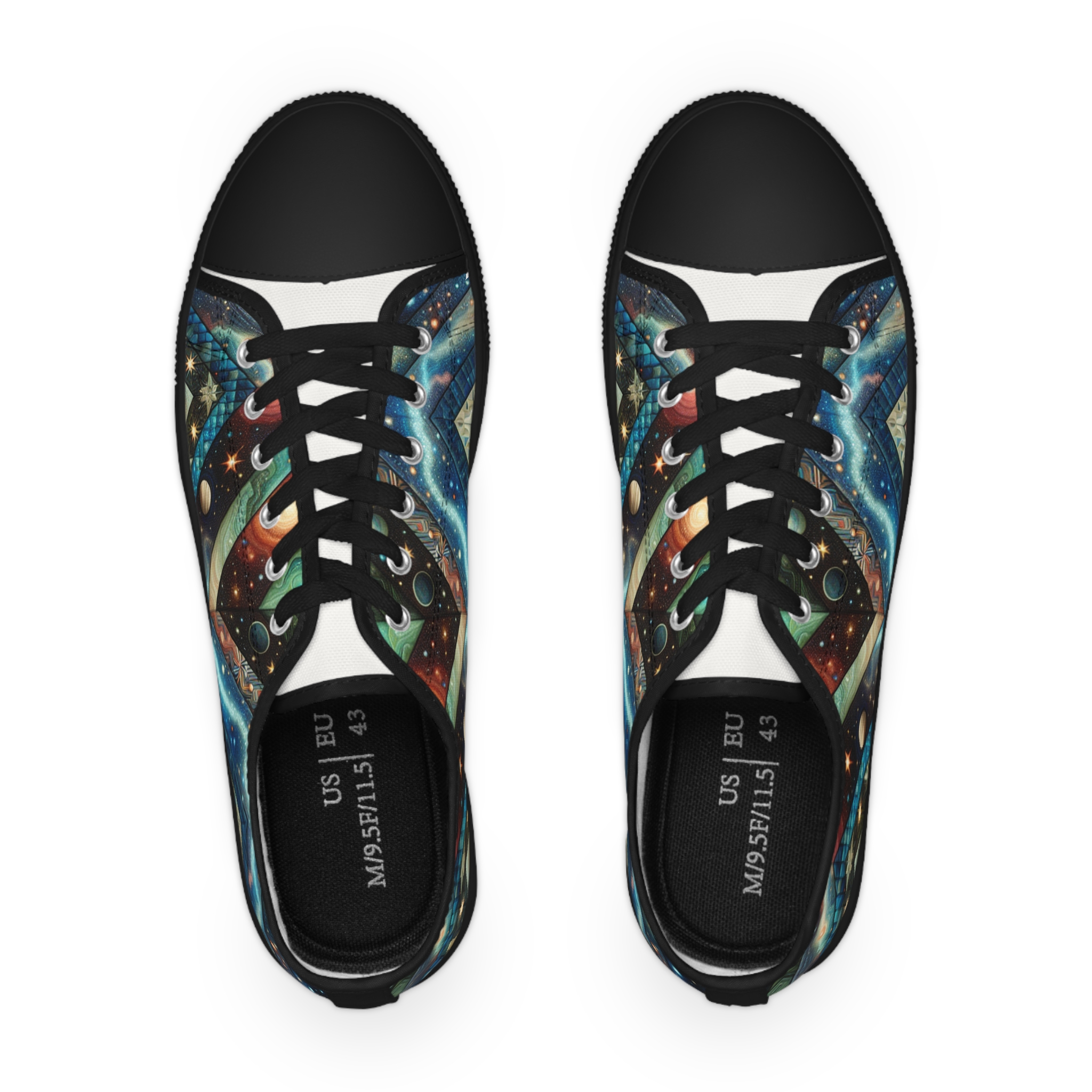 Turq Xenonite - Men's Lowtop Sneakers - Image 6