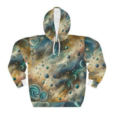 Turquoise UFO Hoodie — Sand Spiral