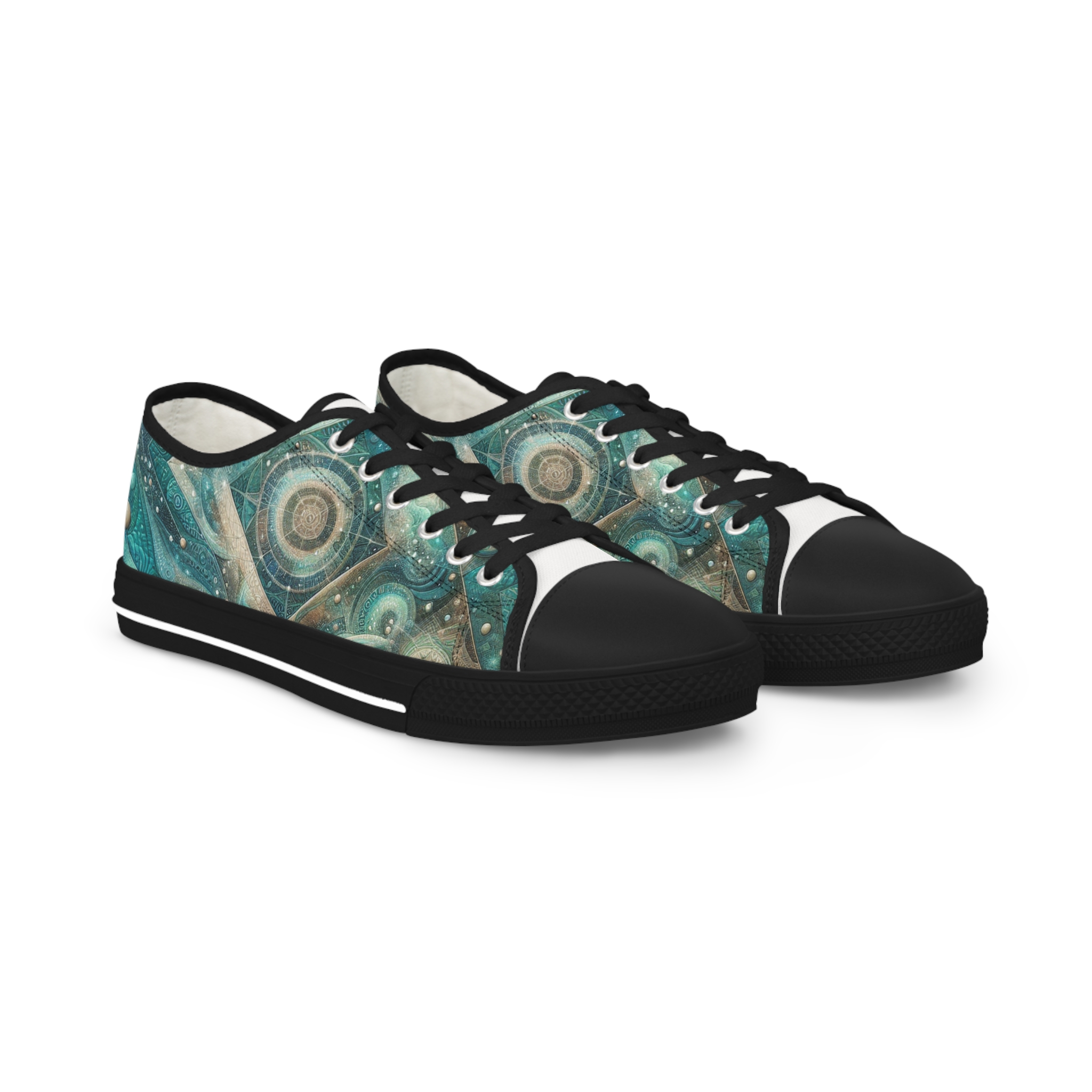 Turq Xenogem Sneakers — Teal Marble - Image 5