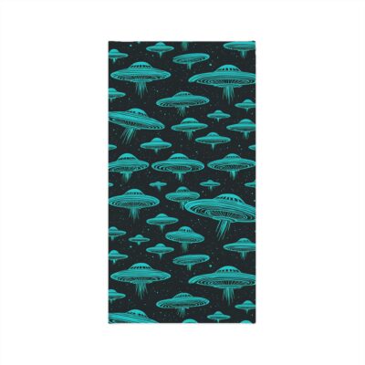 Alien Invasion Lightweight Neck Gaiter | Fun Space-Themed Accessory for Outdoor Adventures