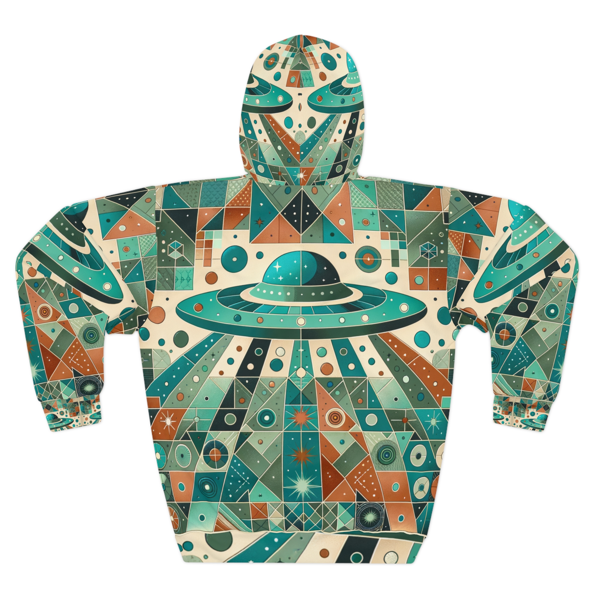 Galactic Voyager UFO Hoodie — Tile Beacon - Image 2