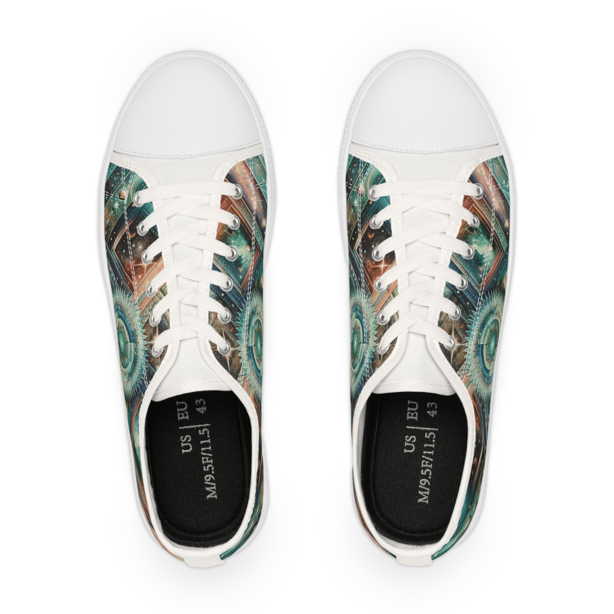 Turquoisa Starbeam - Men's Lowtop Sneakers - Image 2