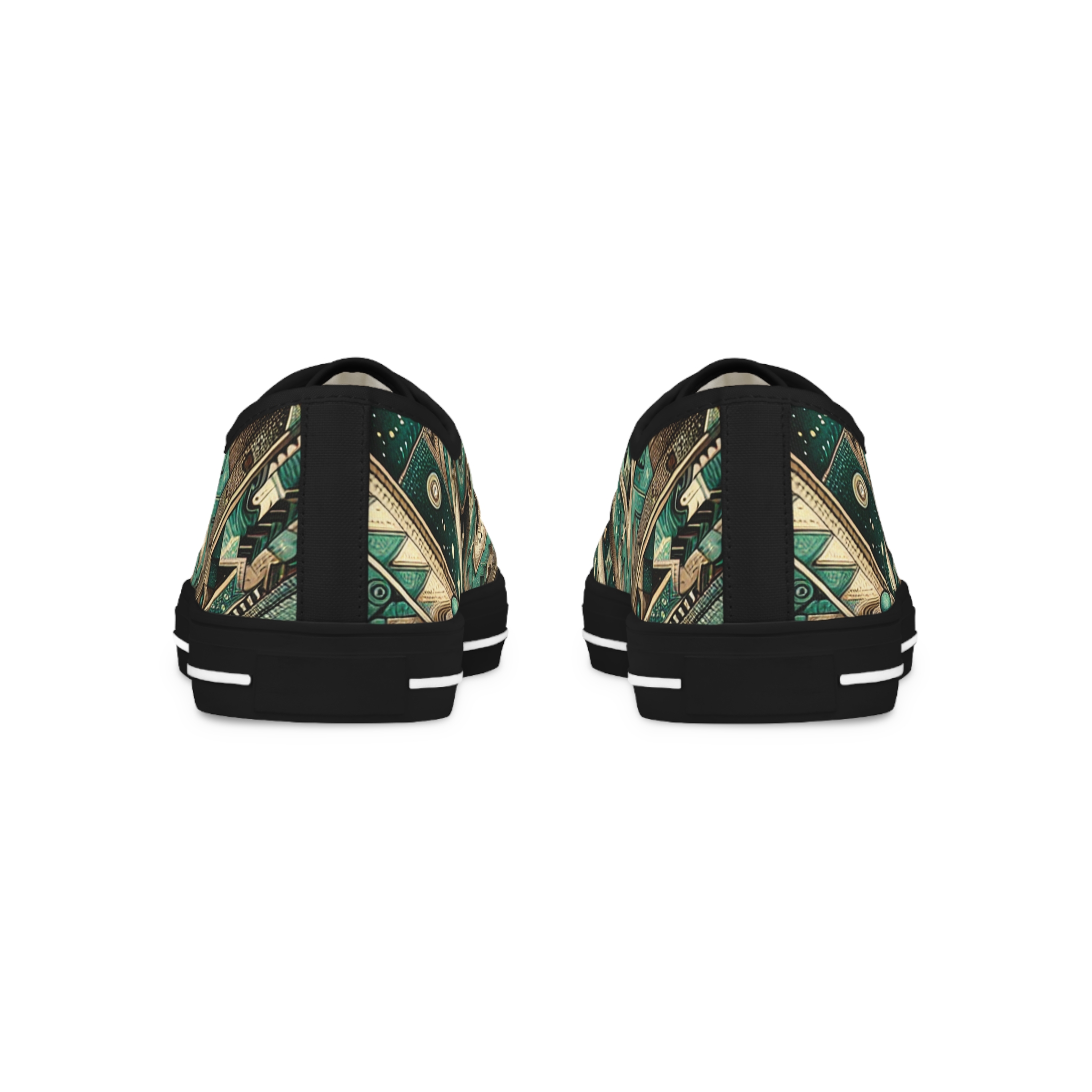 Turq Nebulois - Men's Lowtop Sneakers - Image 7