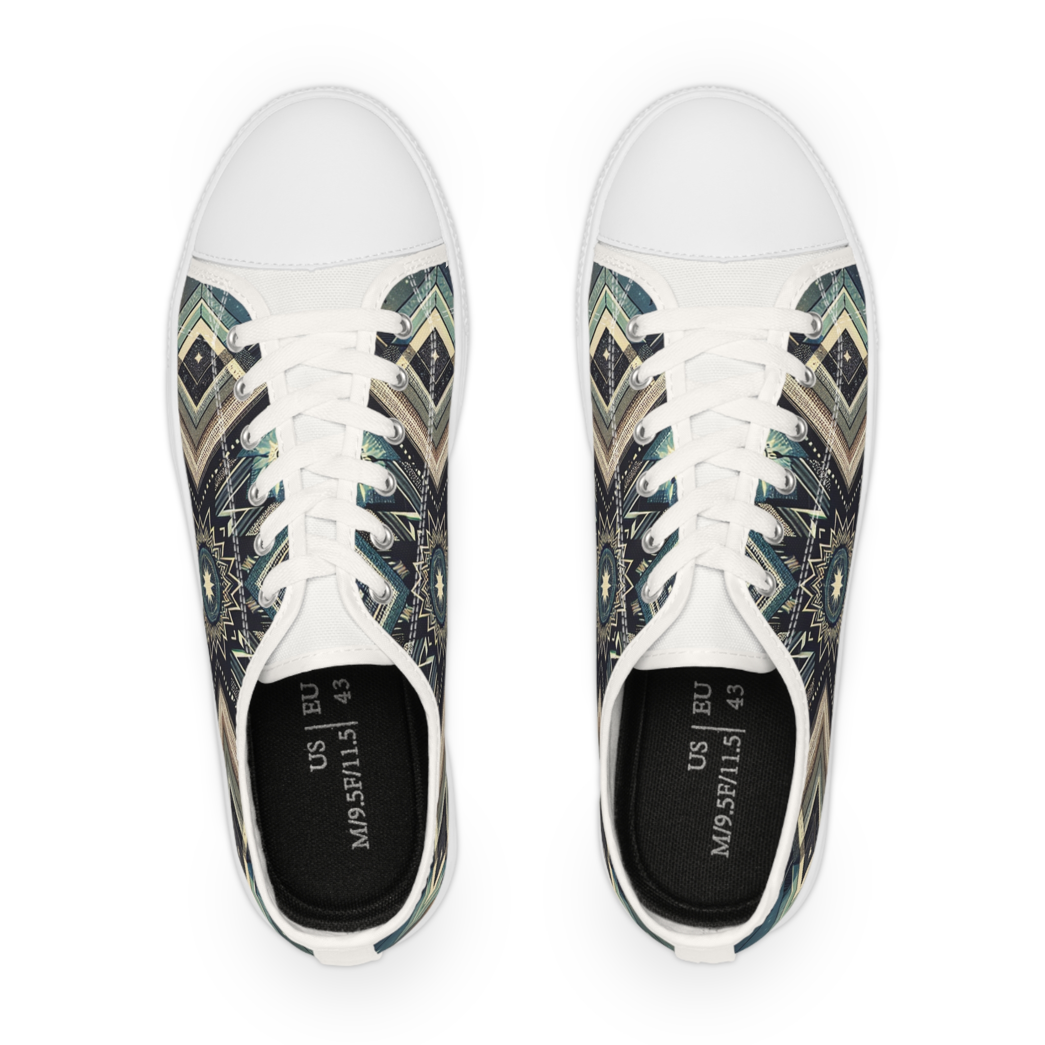 Zirconia Turquazian - Men's Lowtop Sneakers - Image 2
