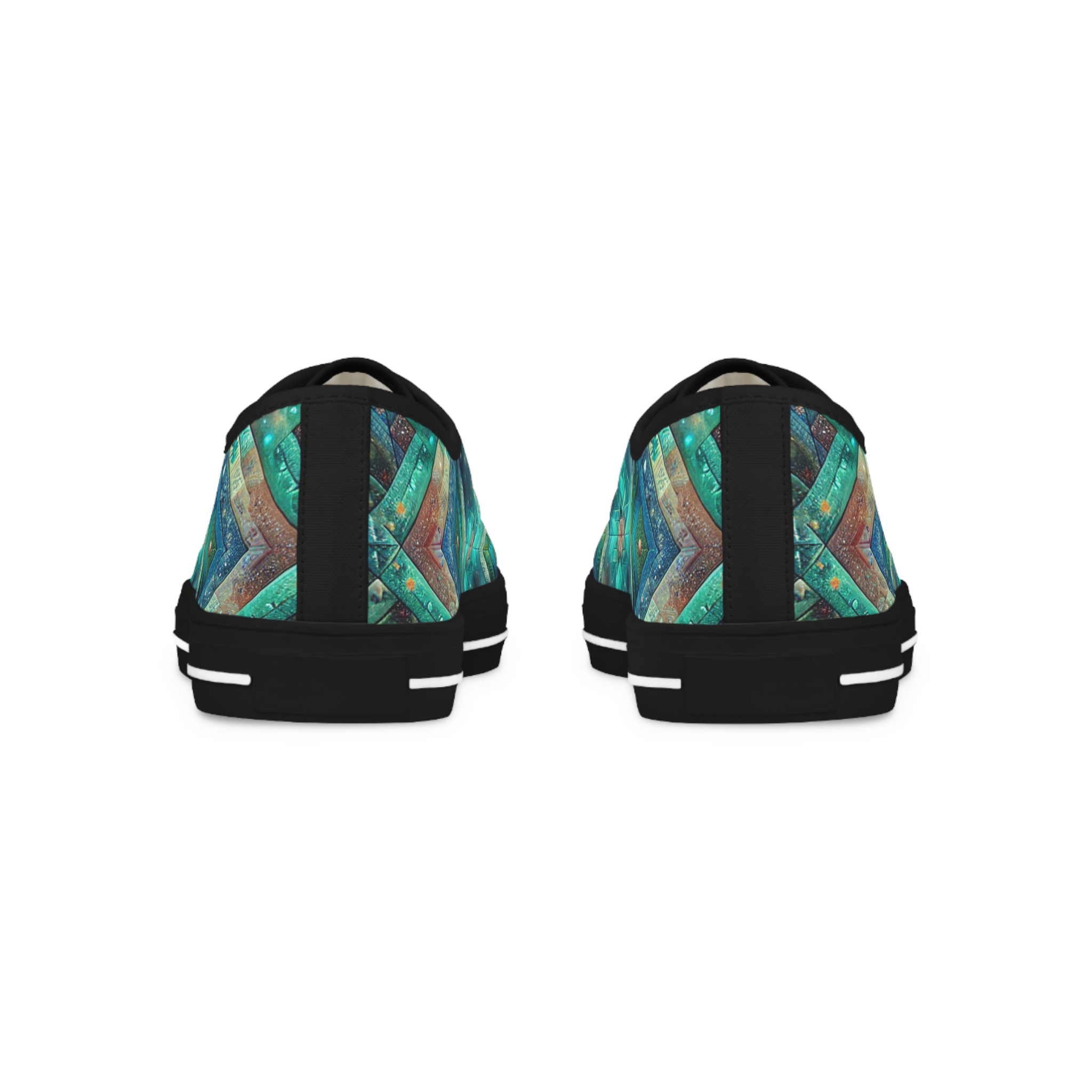 Turq Nebulux - Men's Lowtop Sneakers - Image 7