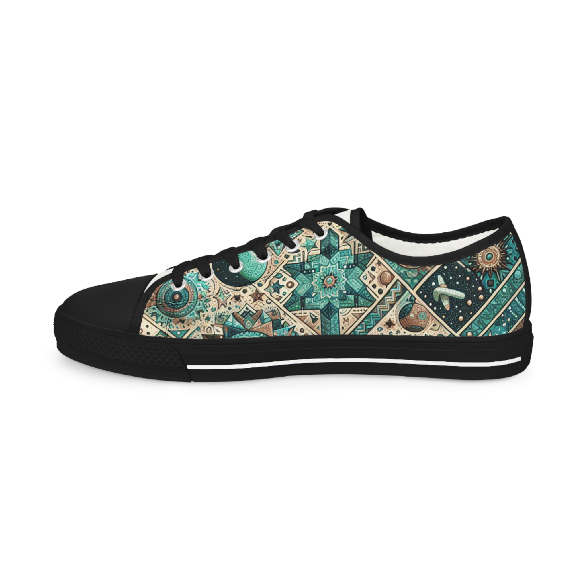 Turq Zirconian - Men's Lowtop Sneakers - Image 8