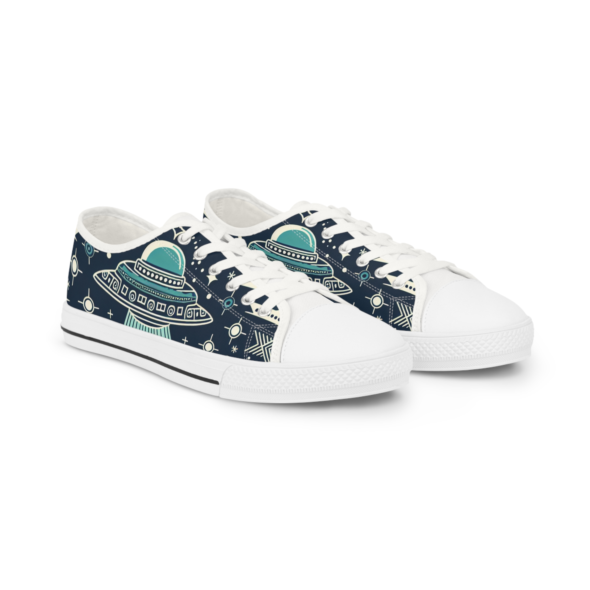 Turquoisa Glacticus - Men's Lowtop Sneakers - Image 5