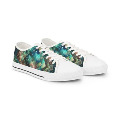 Turq Nebulite - Men's Lowtop Sneakers