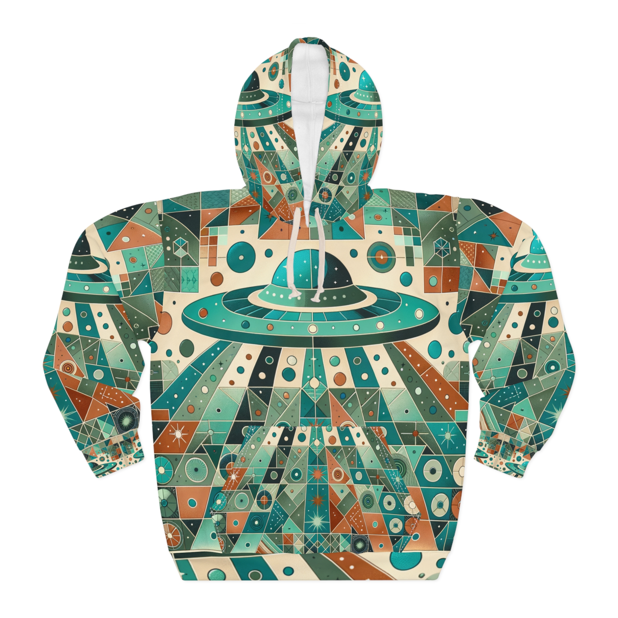 Galactic Voyager UFO Hoodie — Tile Beacon