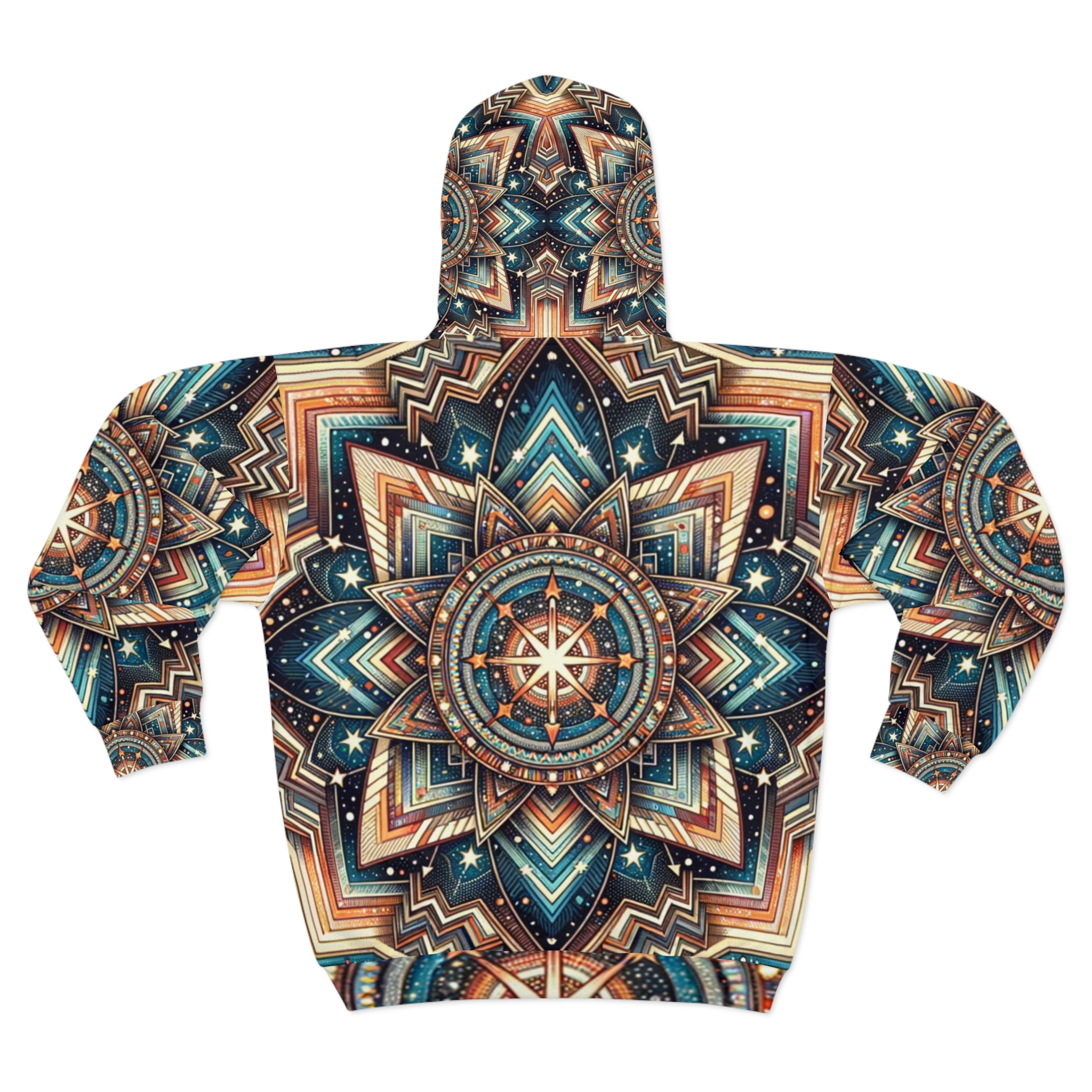 Zara Starbeam Hoodie — Tan Mandala - Image 2
