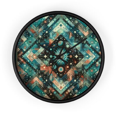 Turq Xenostellar - Clock