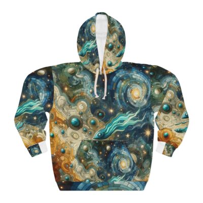 Turquoise UFO Hoodie — Gold Tempest