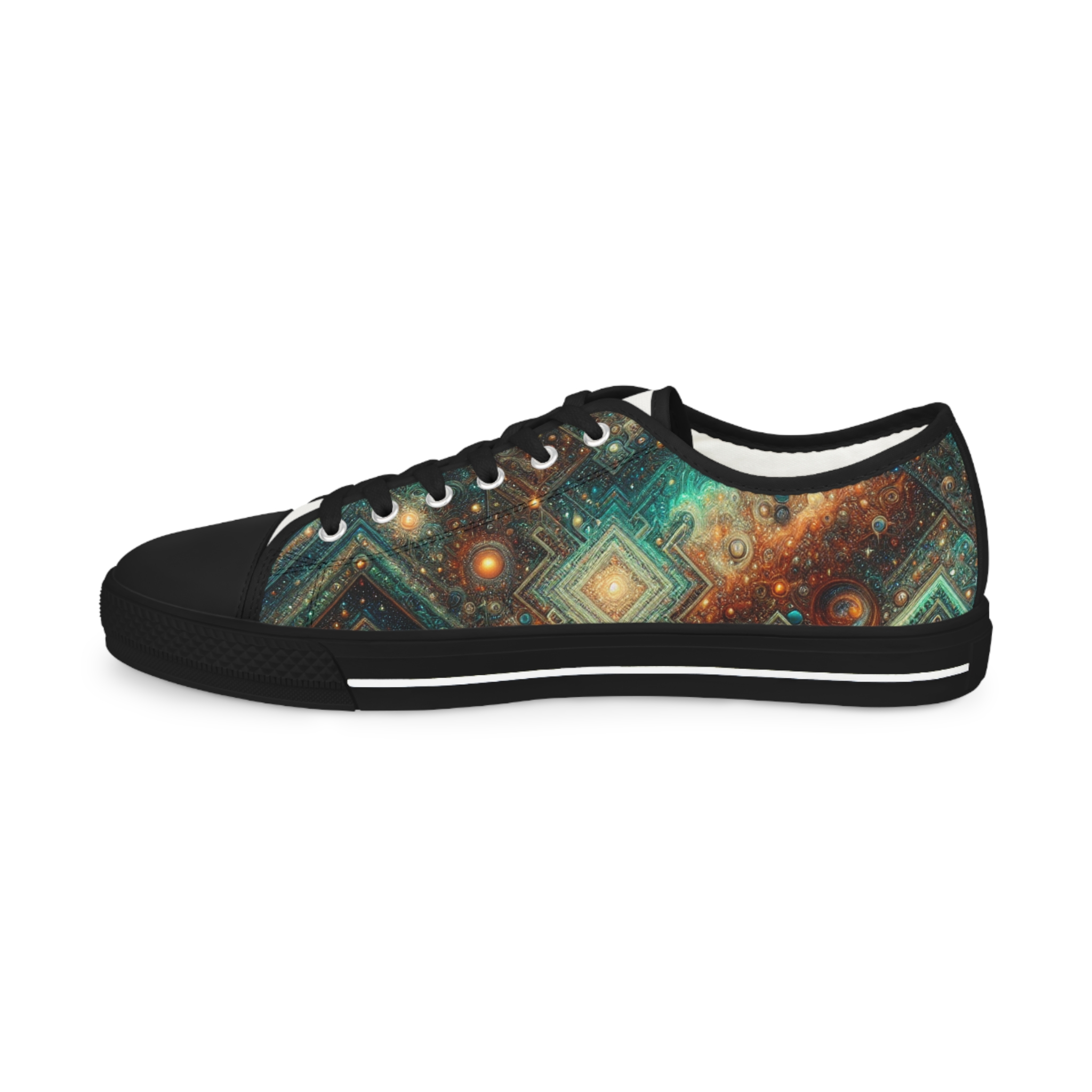 Zephyr Turquoisian Sneakers — Night Ember - Image 4