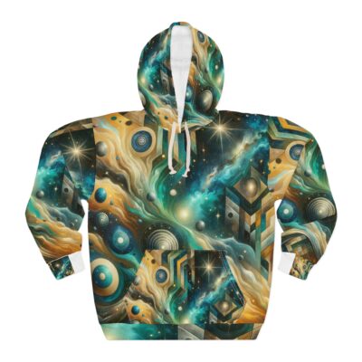 Turquoise UFO Hoodie — Agate Flow