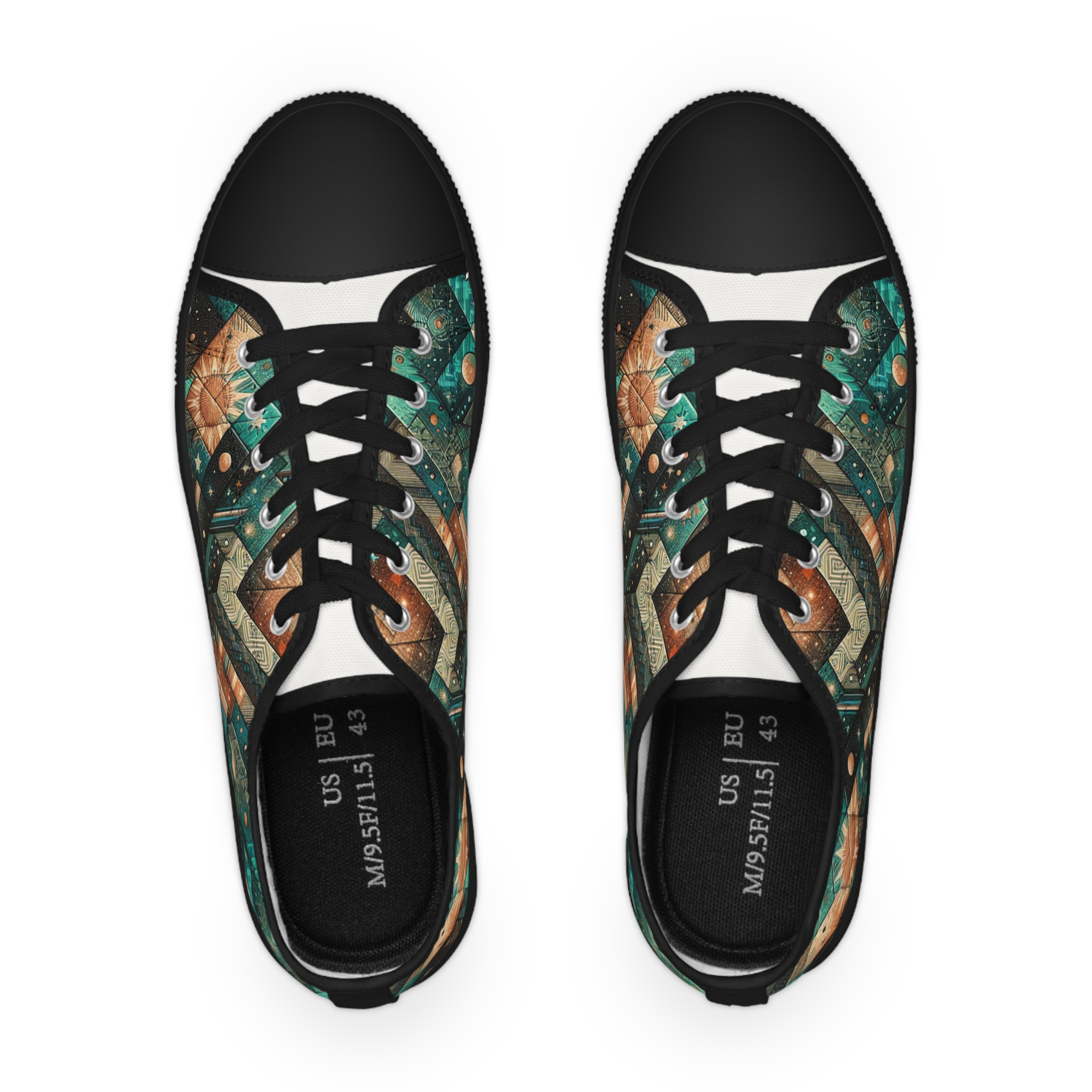 Turq Xenogem Sneakers — Rust Patch - Image 6