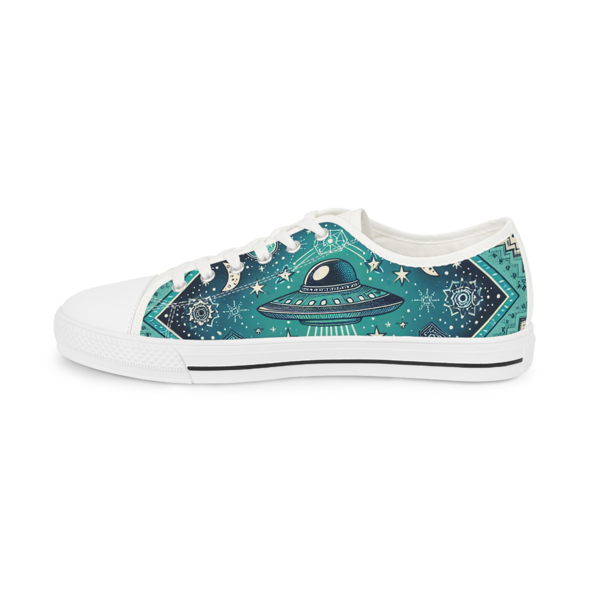 Zephyr Turquesa - Men's Lowtop Sneakers - Image 4