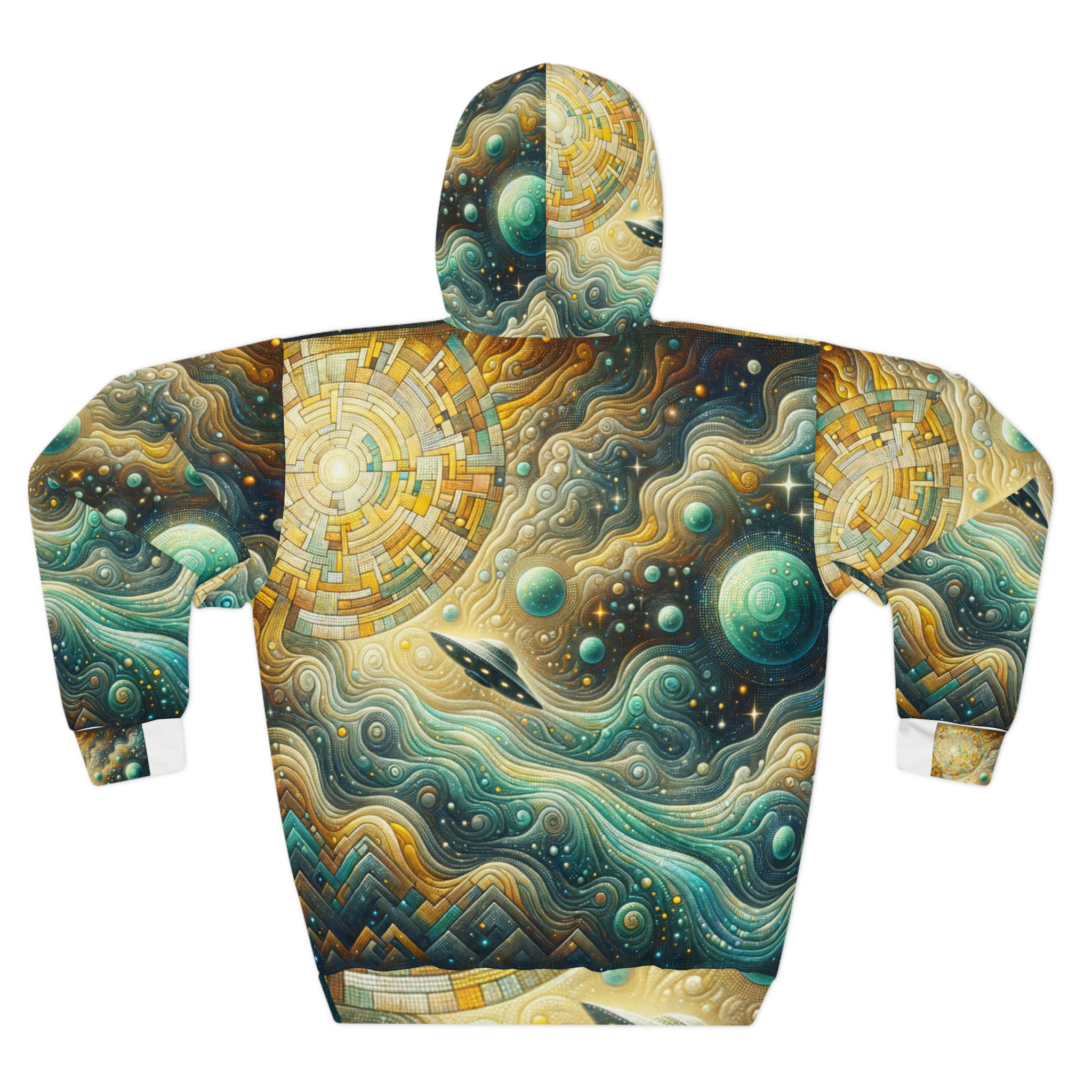 Interstellar Turquoise UFO — Amber Drift - Image 2