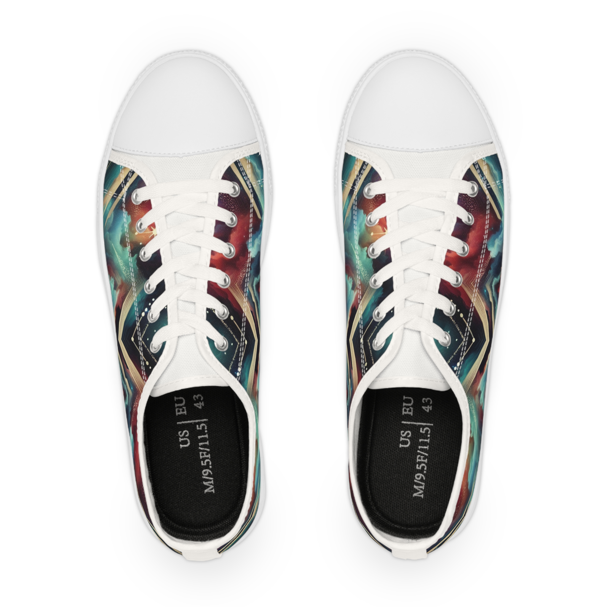 Turq Xenolite Sneakers — Storm Chevron - Image 2