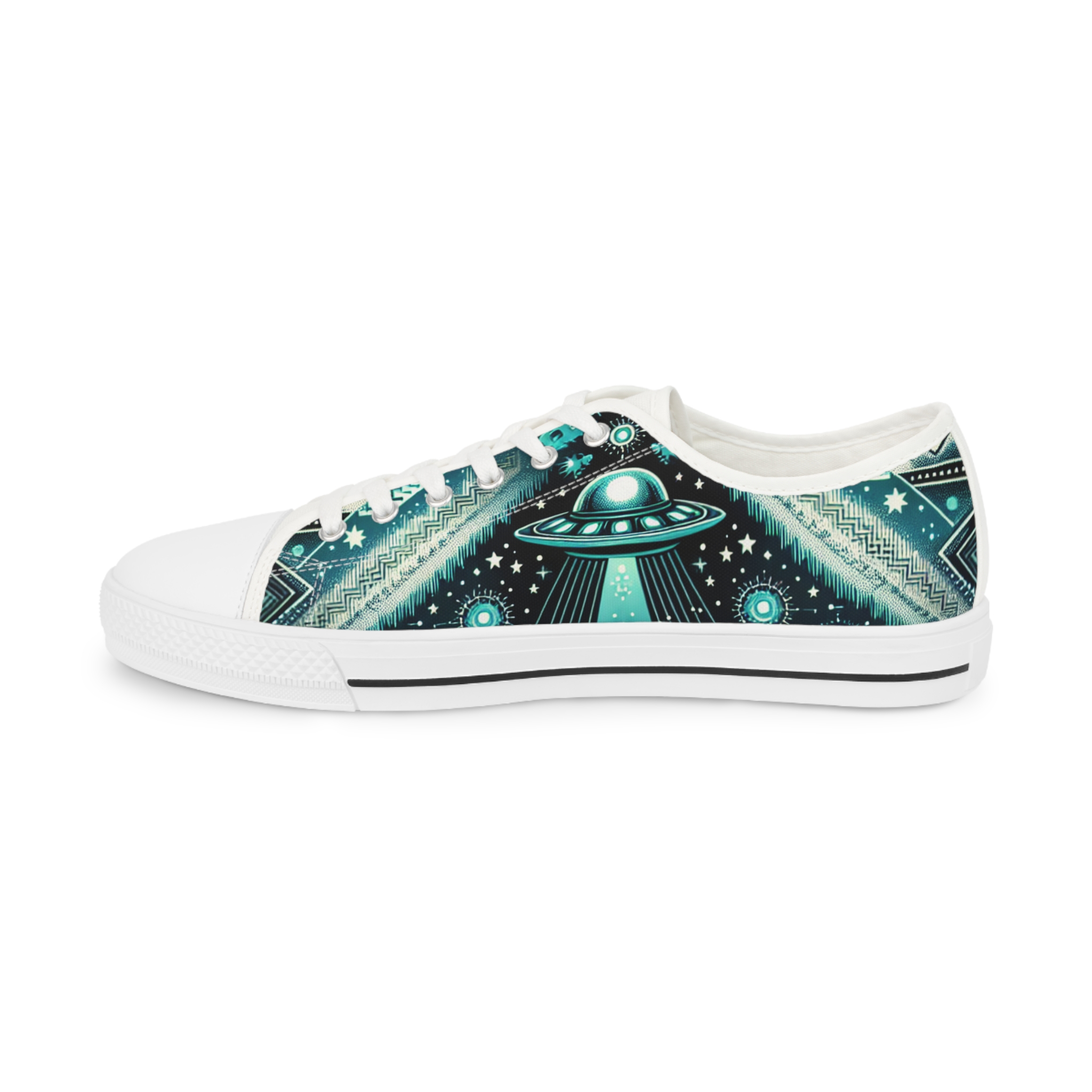 Zephyr Turquoisea - Men's Lowtop Sneakers - Image 4