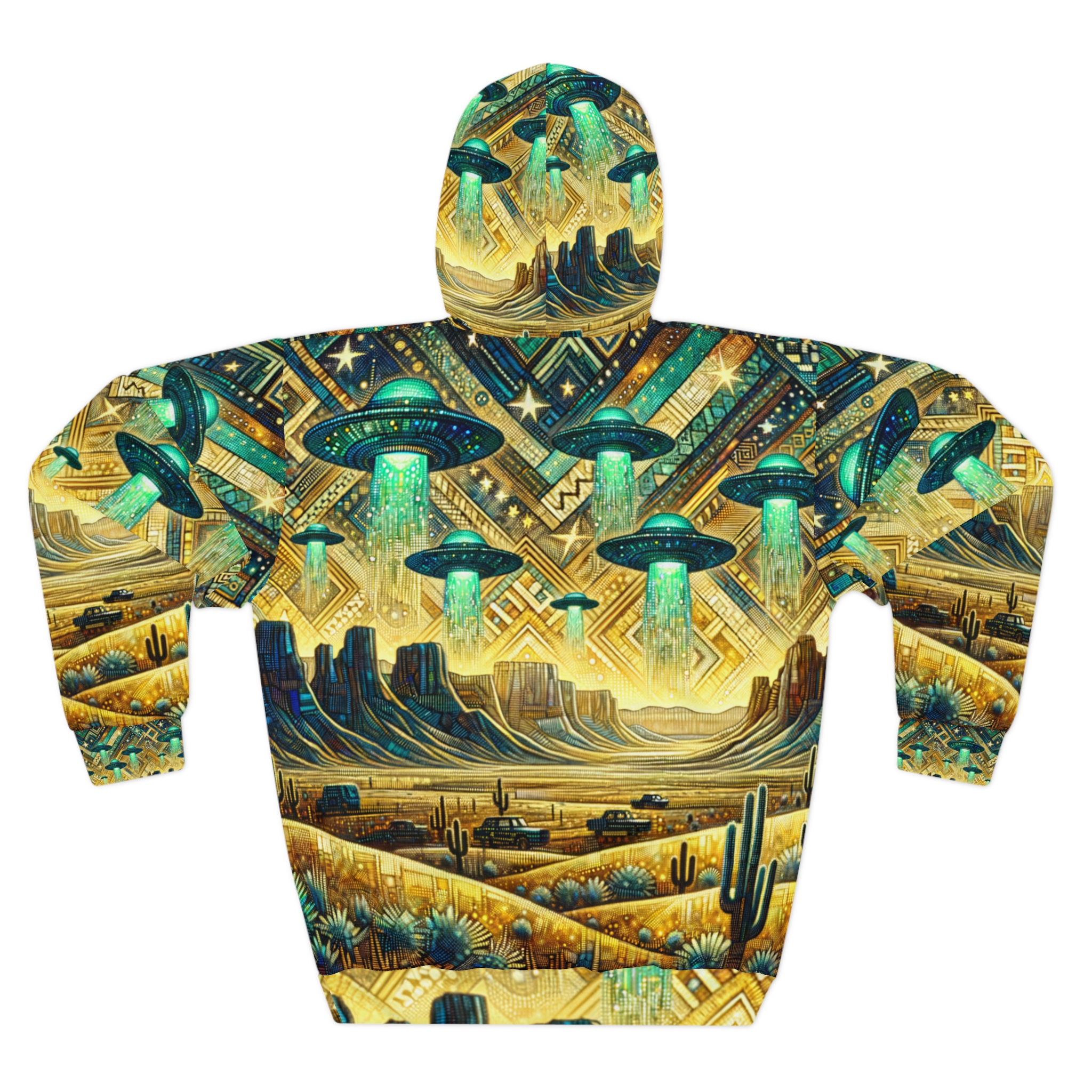 UFO Pullover Hoodie - Desert Southwest Close Encounter Celebration - Image 2