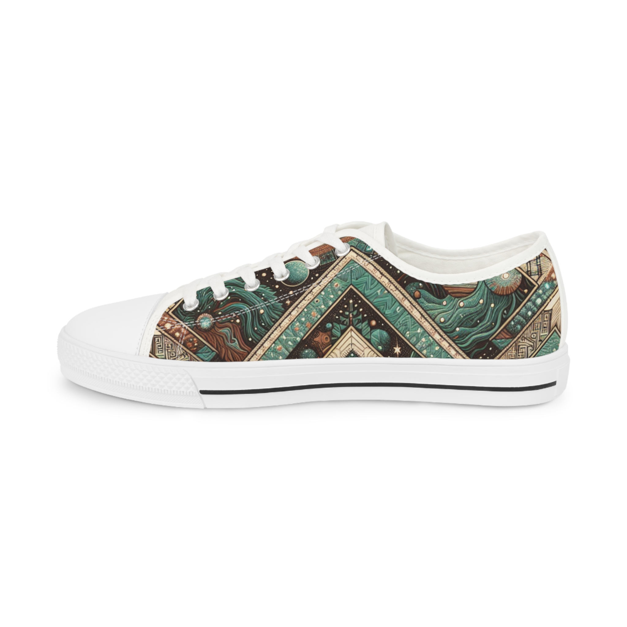 Zircon Nebulux - Men's Lowtop Sneakers - Image 4