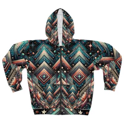 Roswell Vega Hoodie — Chevron Dawn