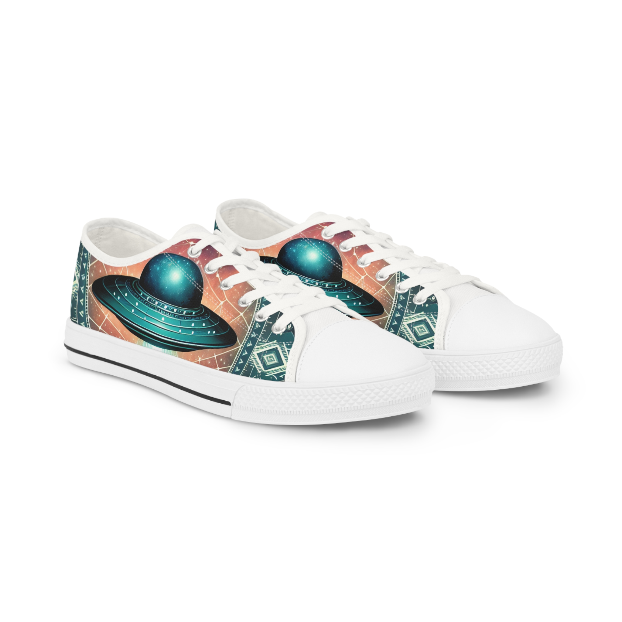 Turq Xenotrike - Men's Lowtop Sneakers