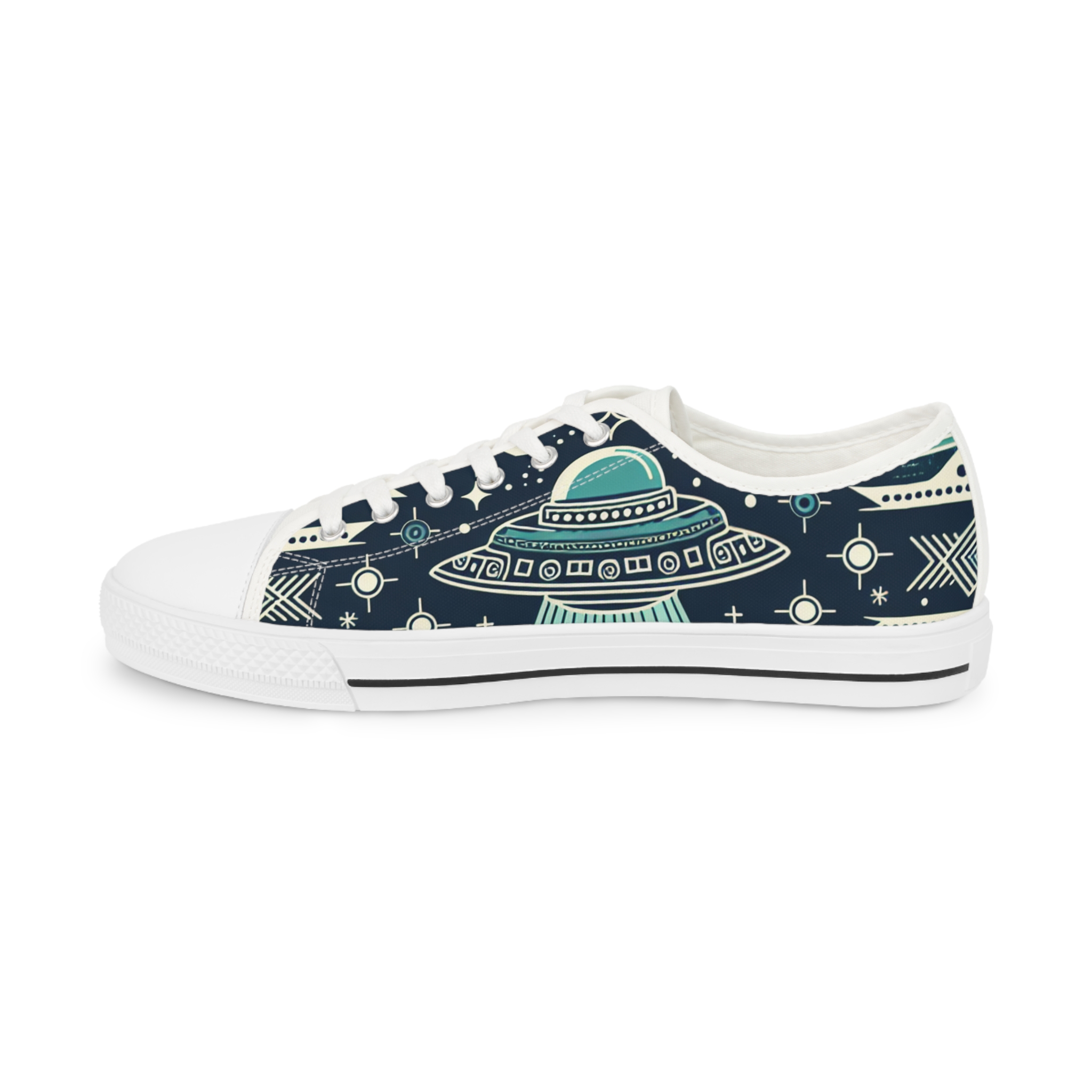 Turquoisa Glacticus - Men's Lowtop Sneakers - Image 8