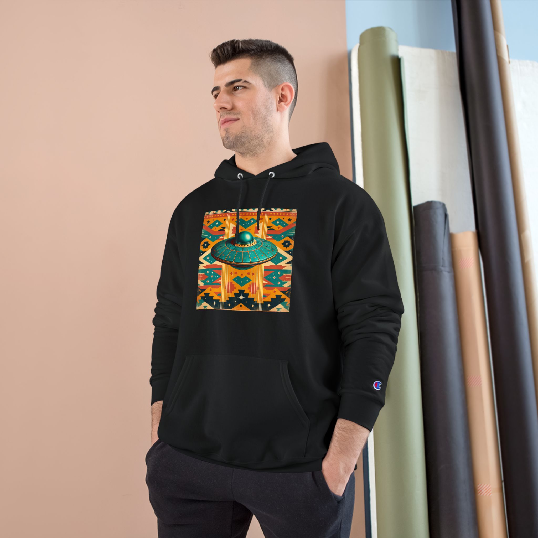 Zephyr Starshadow Hoodie — Gold Hover - Image 3