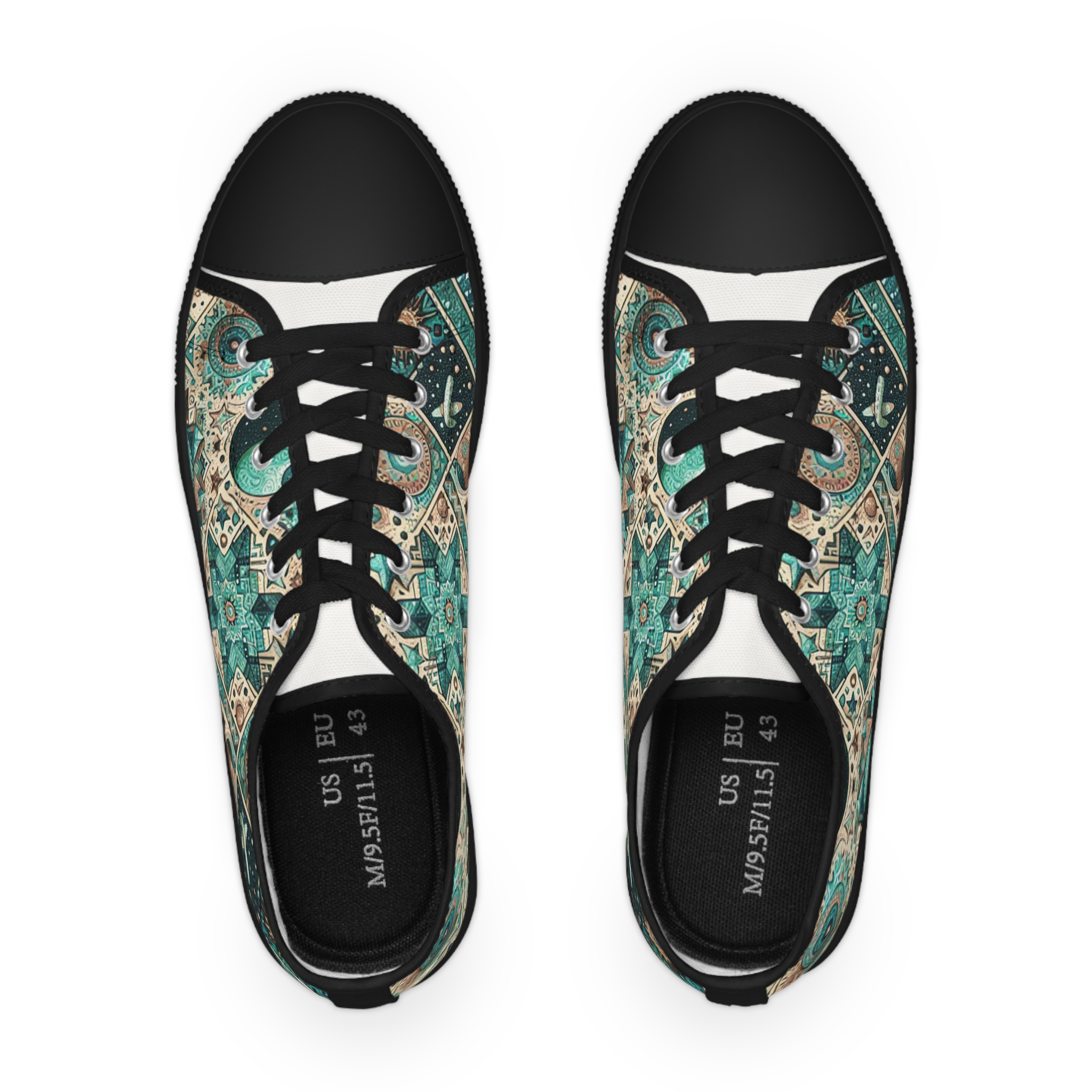 Turq Zirconian - Men's Lowtop Sneakers - Image 6
