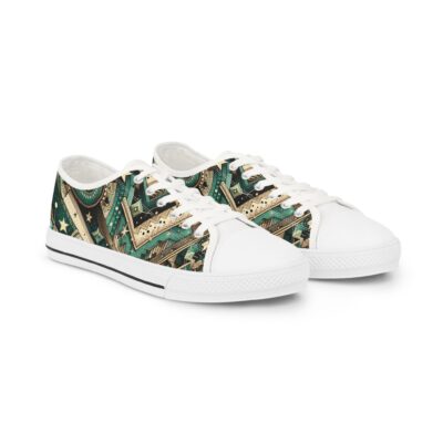 Turq Nebulois - Men's Lowtop Sneakers