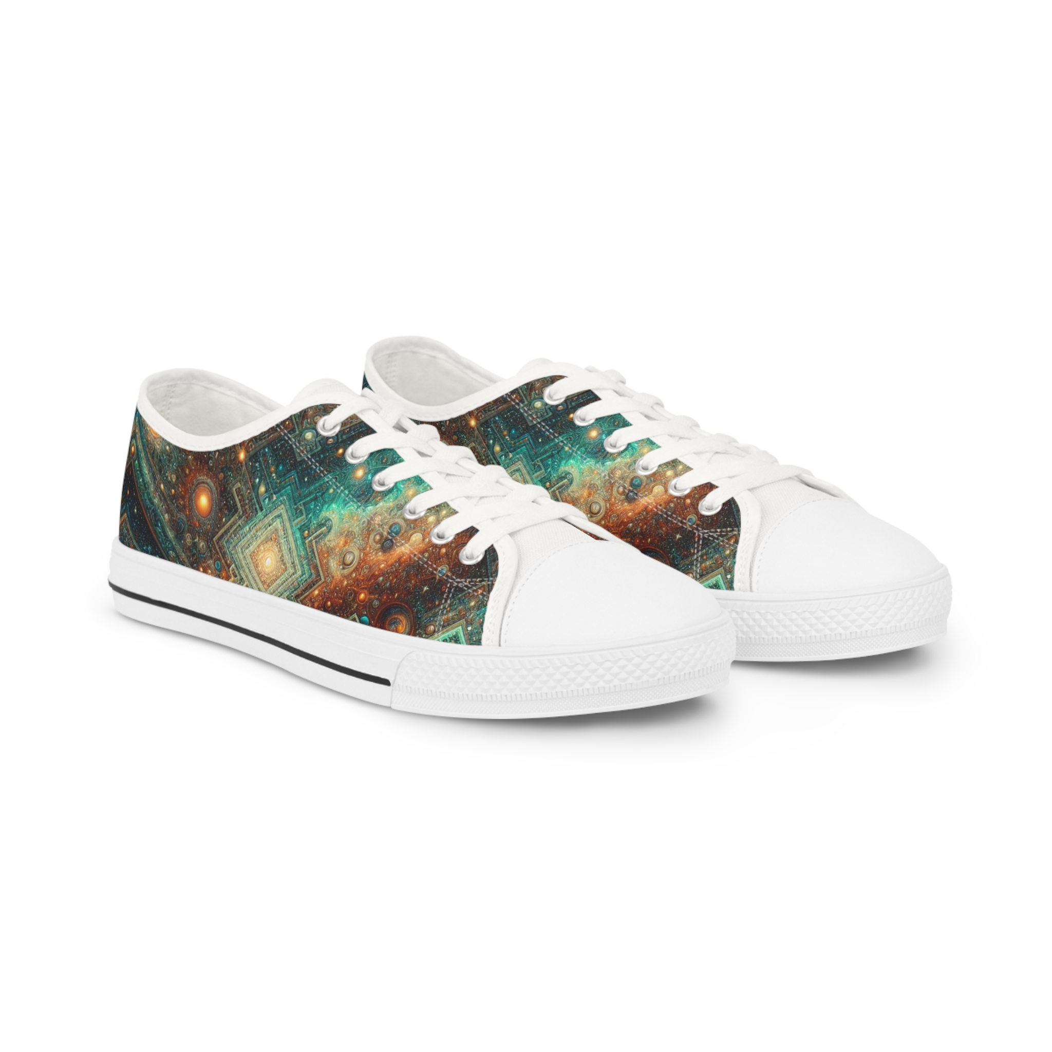 Zephyr Turquoisian Sneakers — Night Ember - Image 5