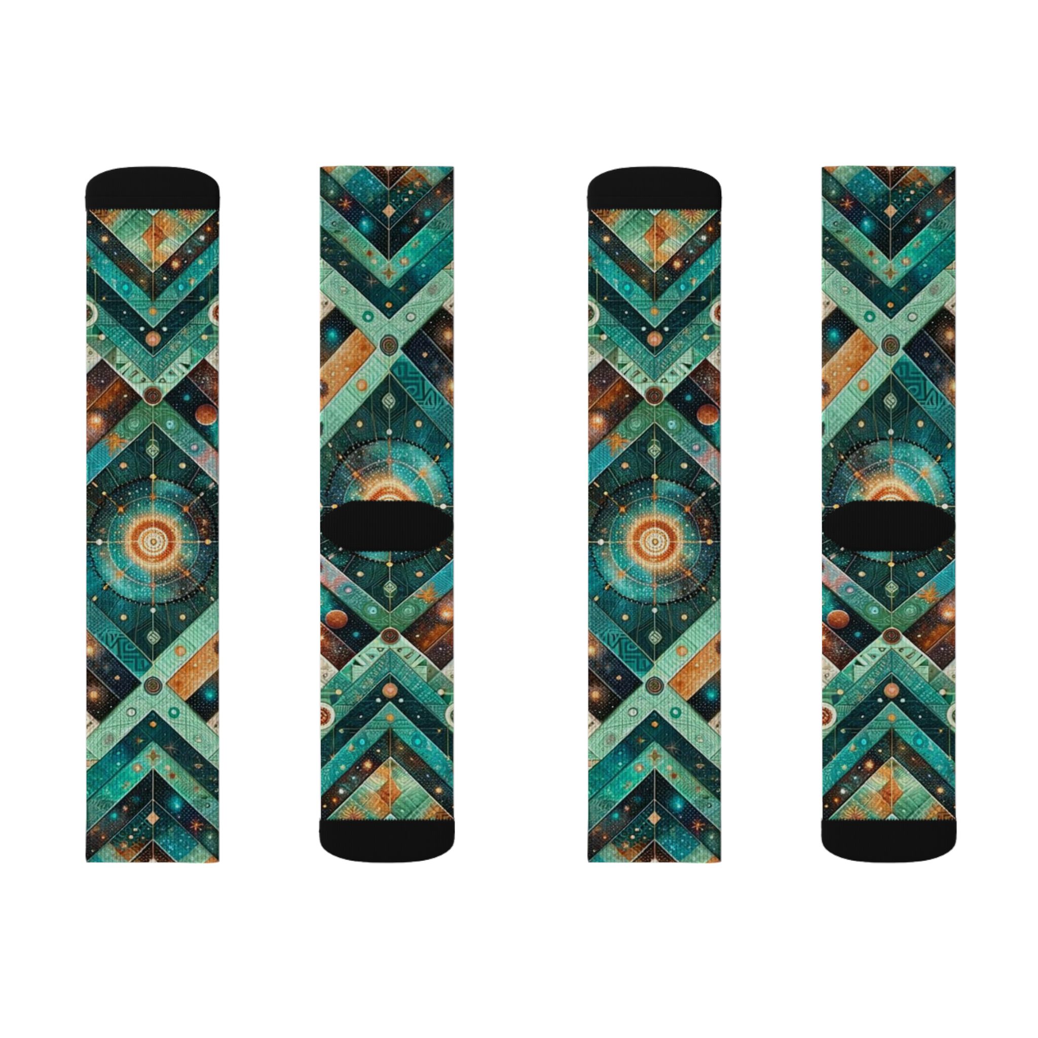 Zara Stardust Socks — Patch Squares - Image 2