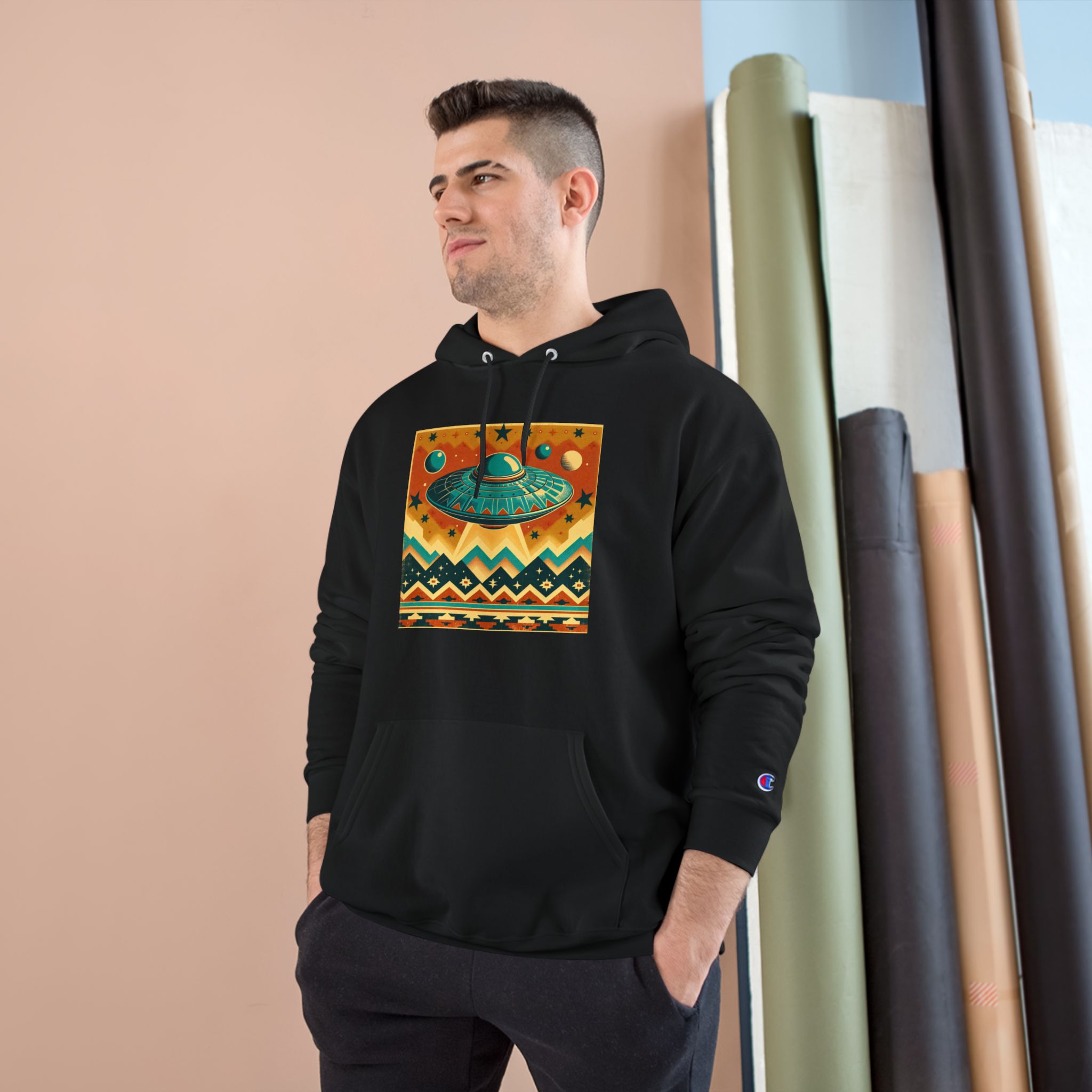 Zara Stardust Hoodie — Gold Flare - Image 3