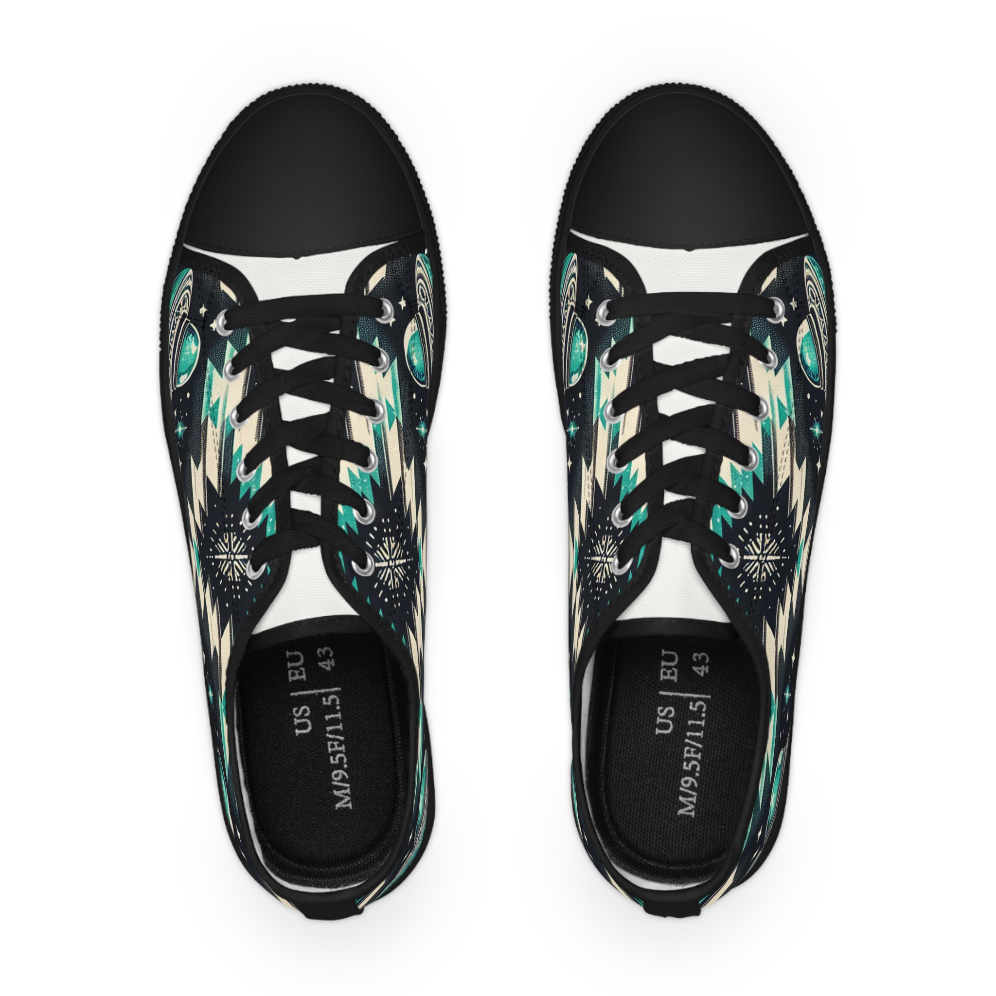 Zephyr Turquoisian Sneakers — Bolt Planets - Image 2