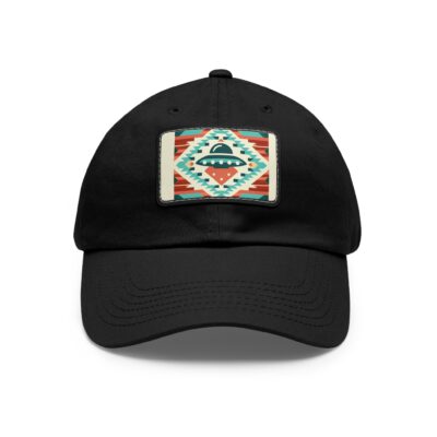 Zara Stardust Dad Hat — Cream Chevron