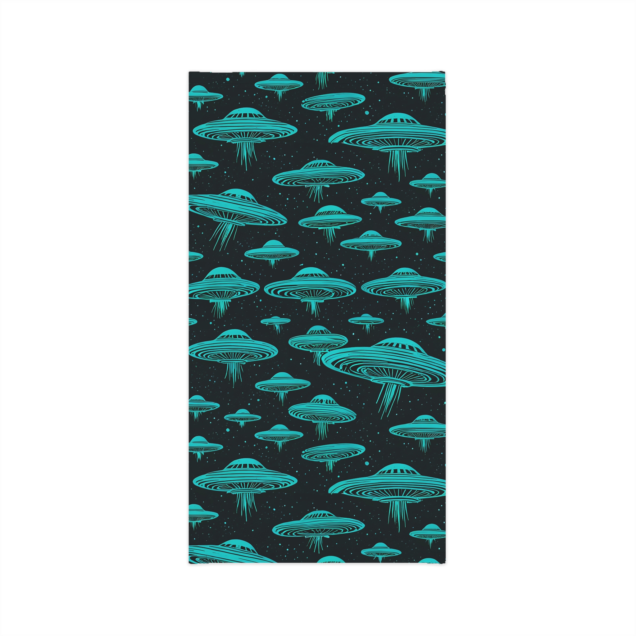 Alien Invasion Lightweight Neck Gaiter | Fun Space-Themed Accessory for Outdoor Adventures - Image 2