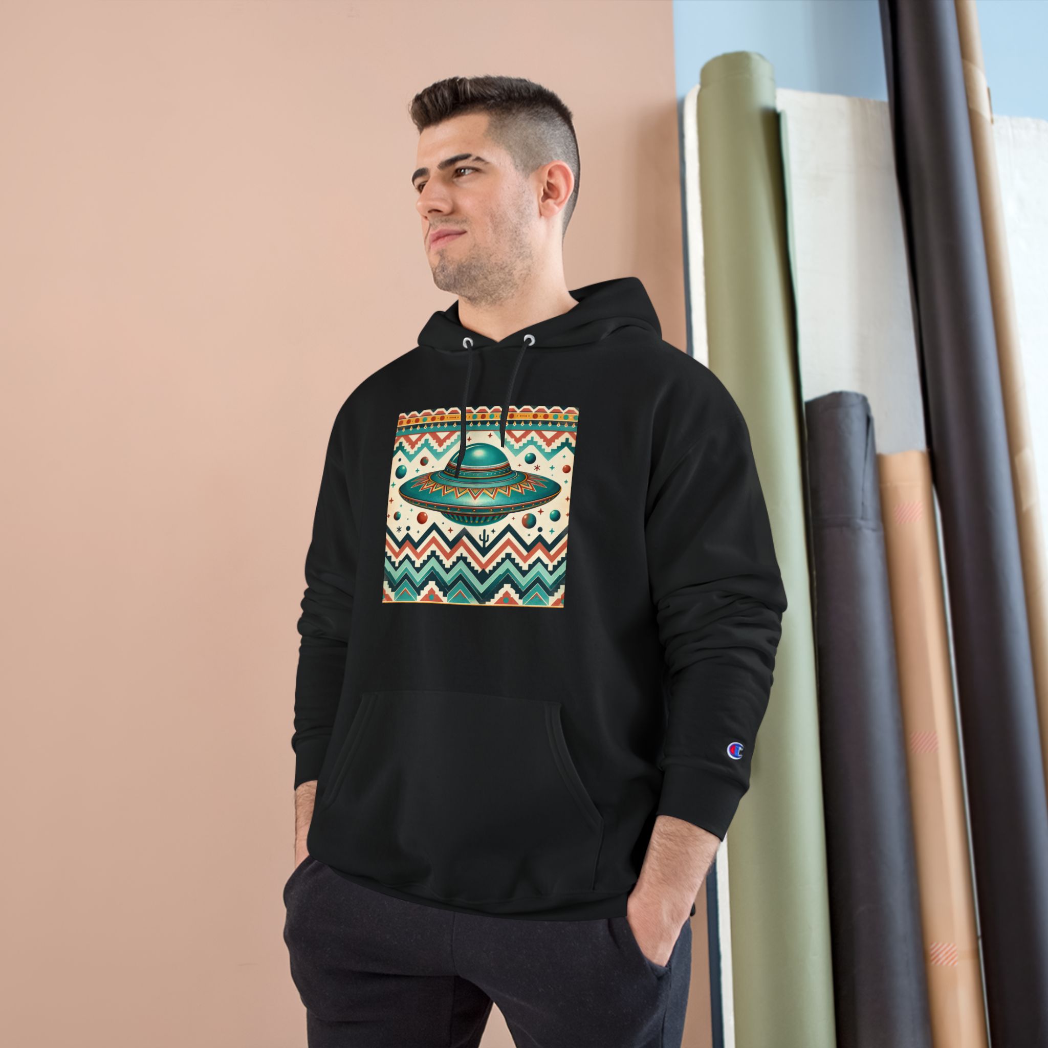 Zara Stardust Hoodie — Mint Banner - Image 3