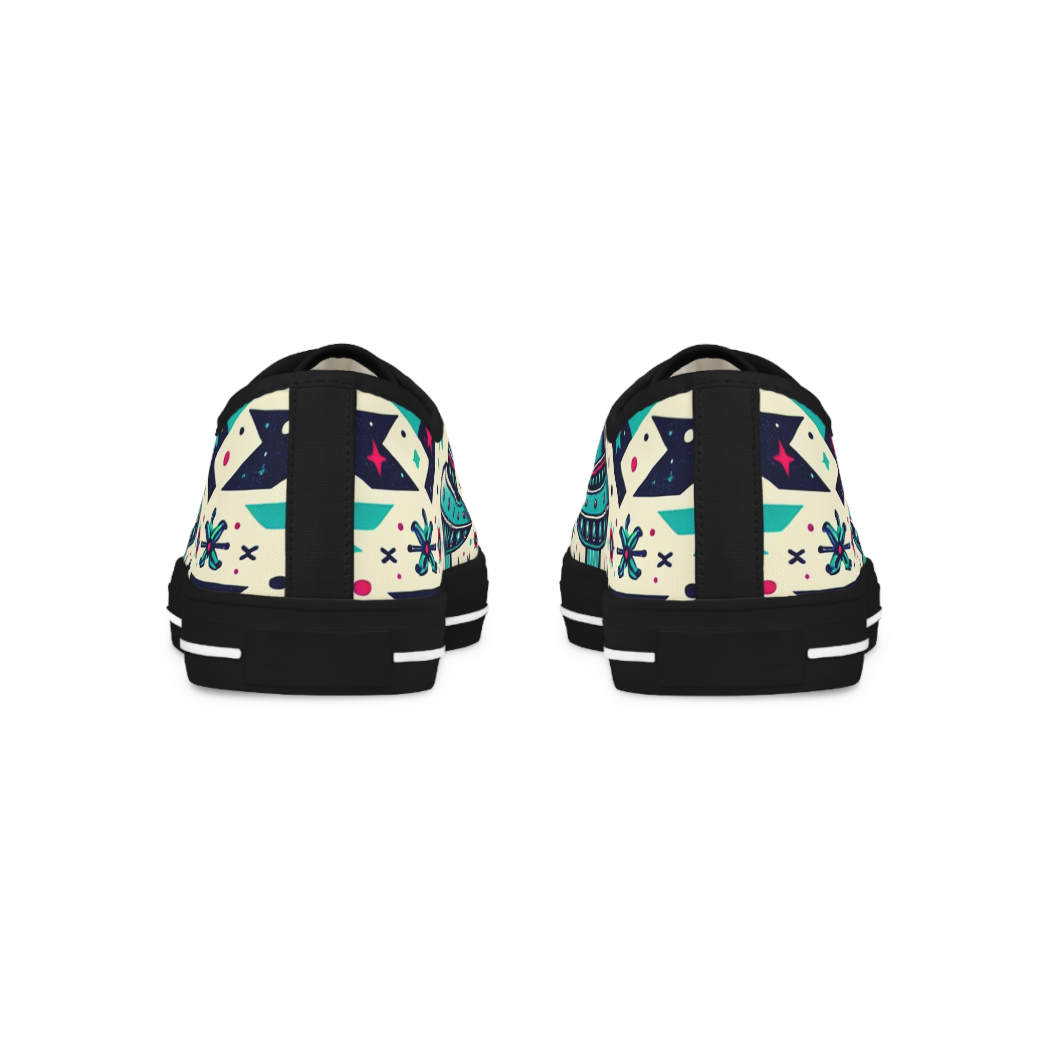 Turq Xenolite Sneakers — Folk Doodle - Image 7